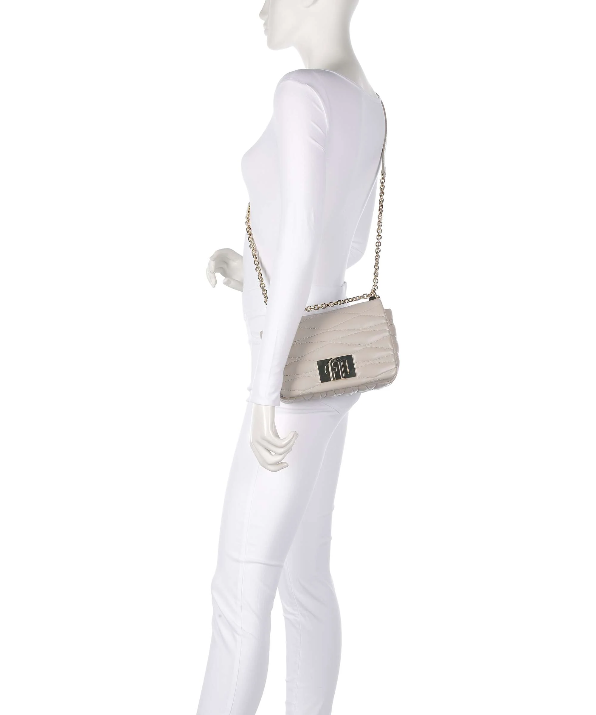 Furla 1927 S Sac porté épaule vaniglia - Image 3