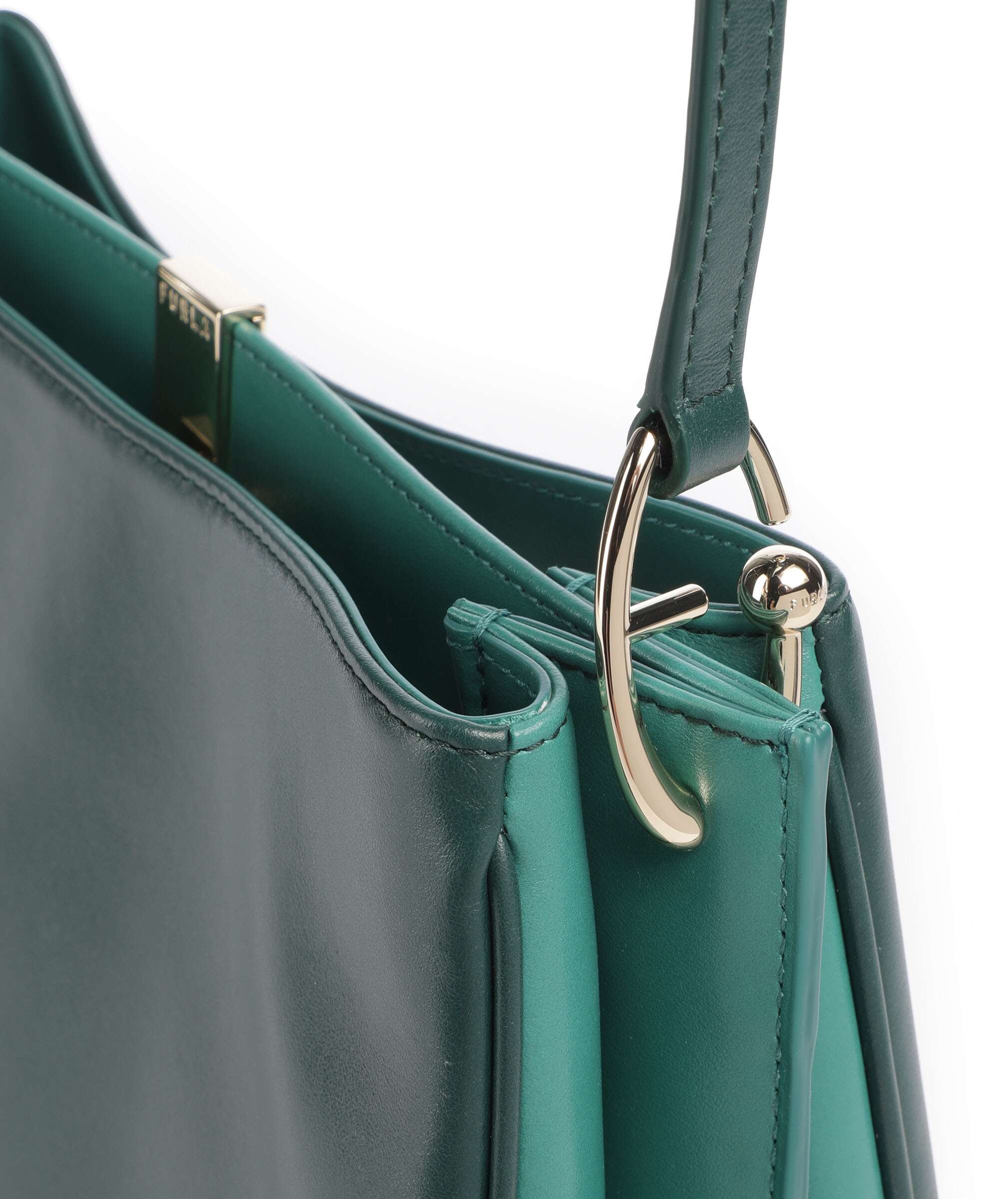Furla Agata M Sac bandoulière botanical green/jade - Image 4