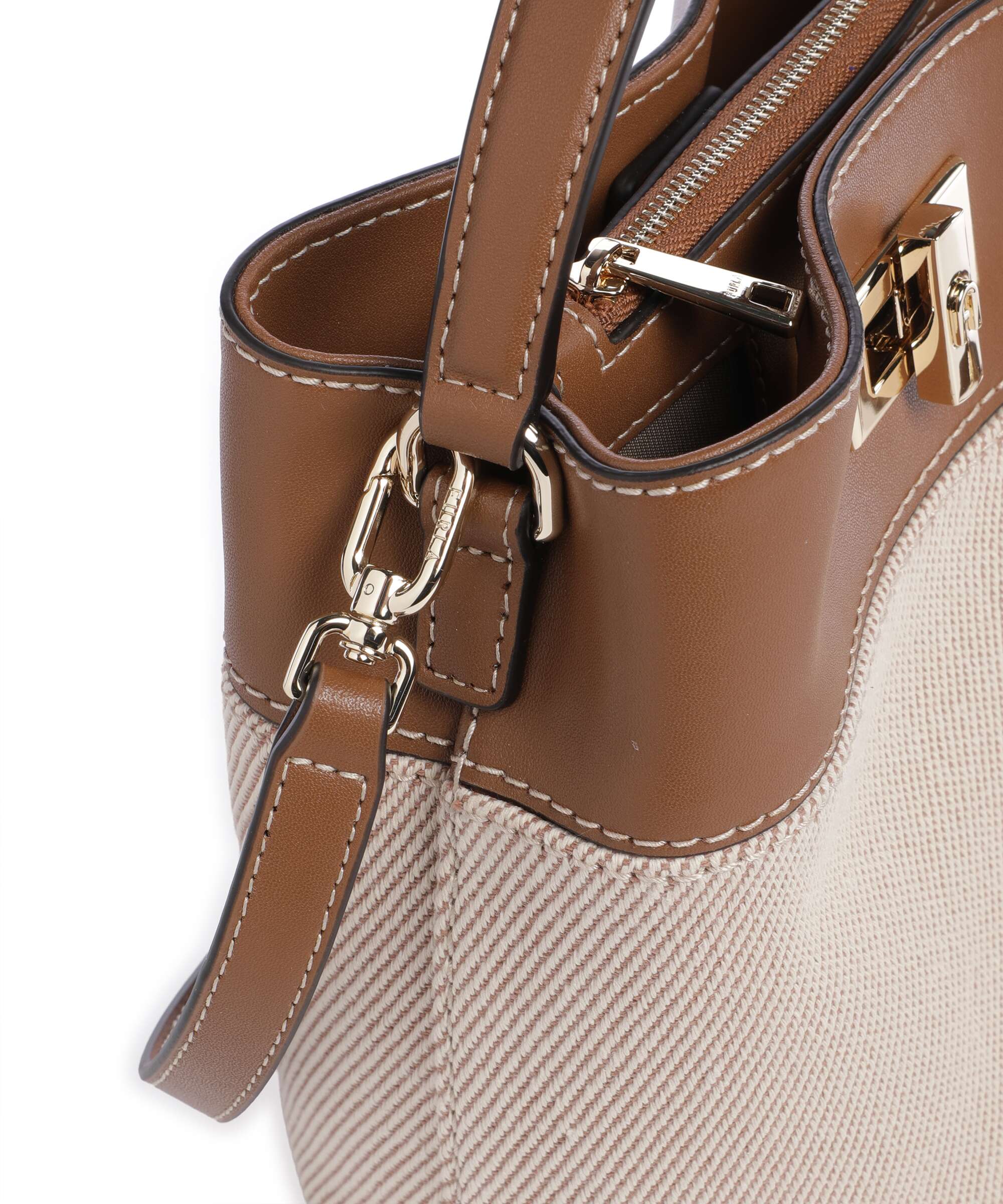 Furla Amelia Mini Sac seau toni cognac - Image 4
