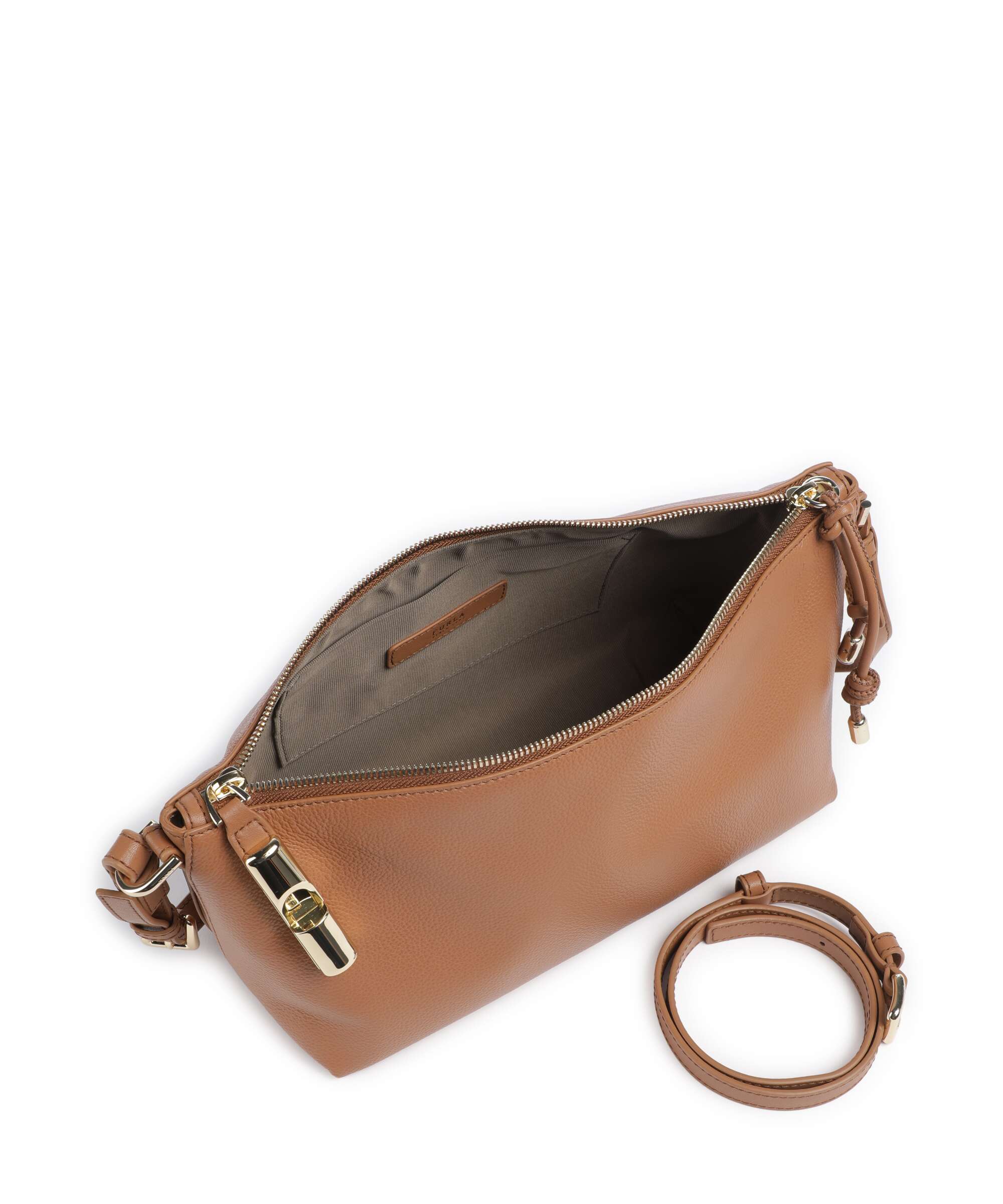 Furla Debby Mini Sac porté épaule brandy - Image 5