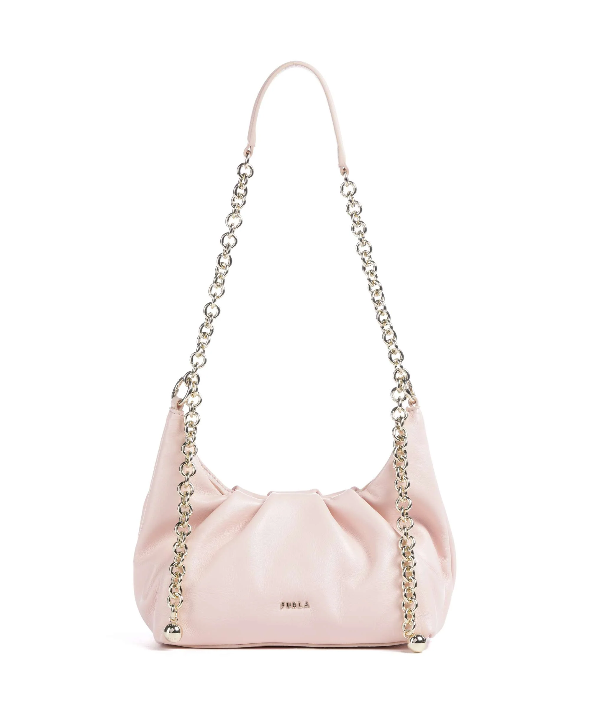 Furla Delia Mini Sac porté épaule dusty pink