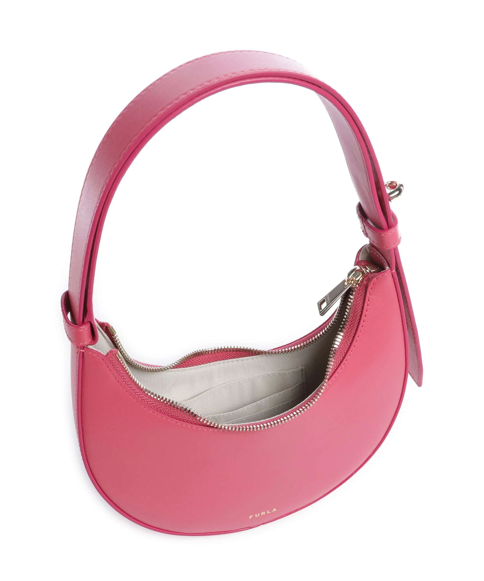 Furla Delizia Mini Sac porté épaule velvet pink - Image 6