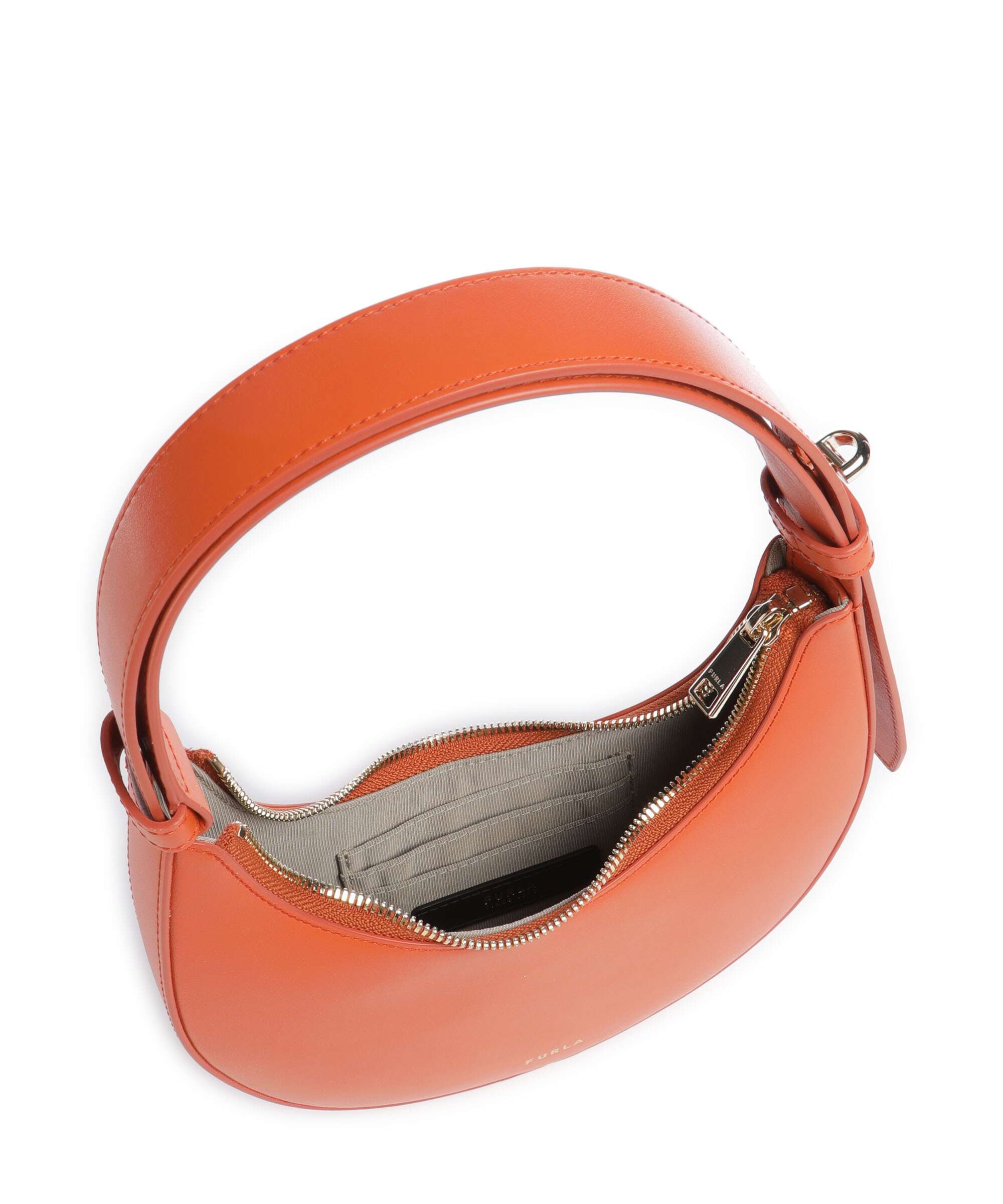 Furla Delizia Mini Sac porté épaule paprika - Image 6