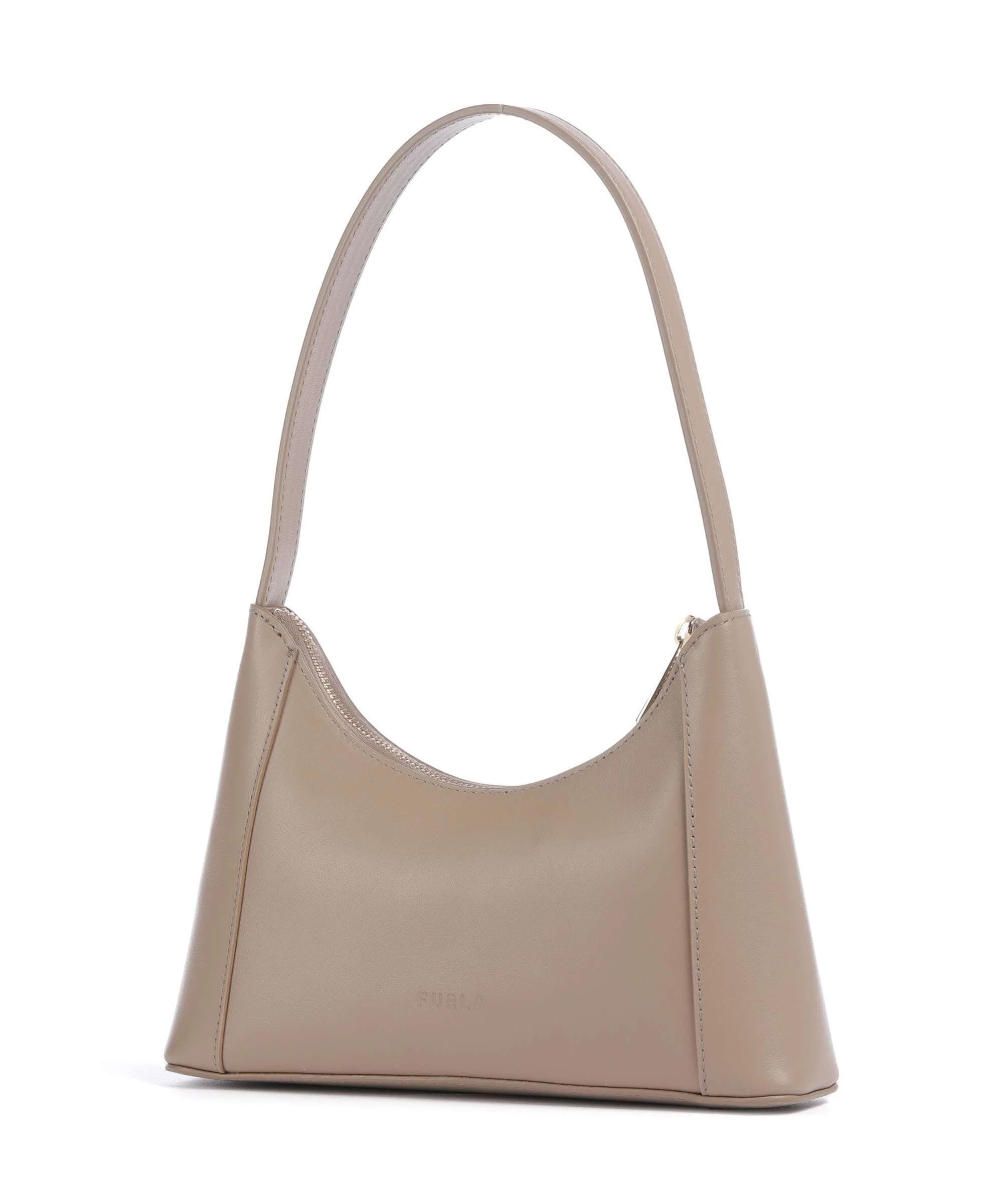 Furla Diamante Mini Sac porté épaule greige - Image 2