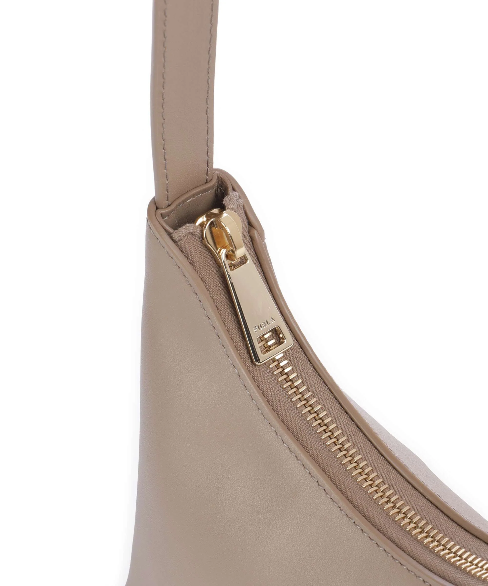 Furla Diamante Mini Sac porté épaule greige - Image 4