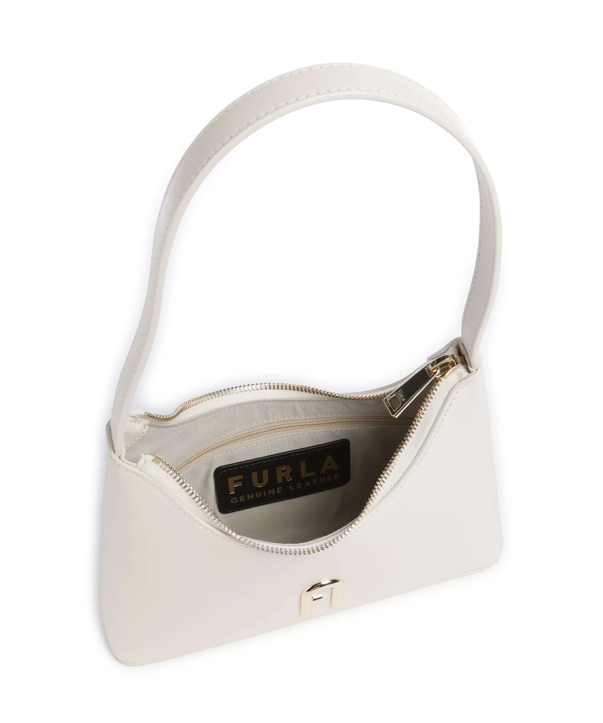 Furla Diamante Mini Sac porté épaule panna - Image 6