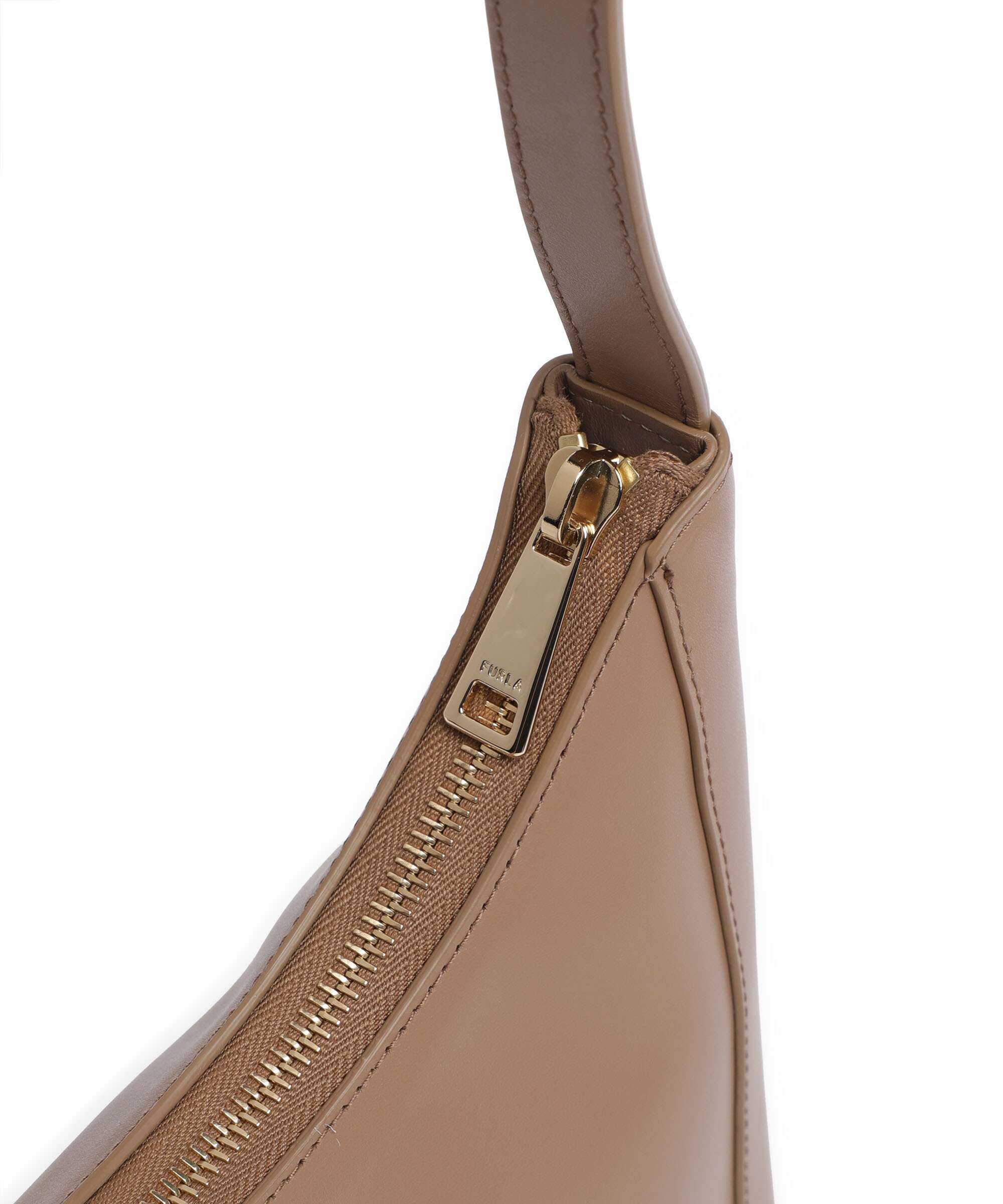 Furla Diamante S Sac porté épaule toffee - Image 4