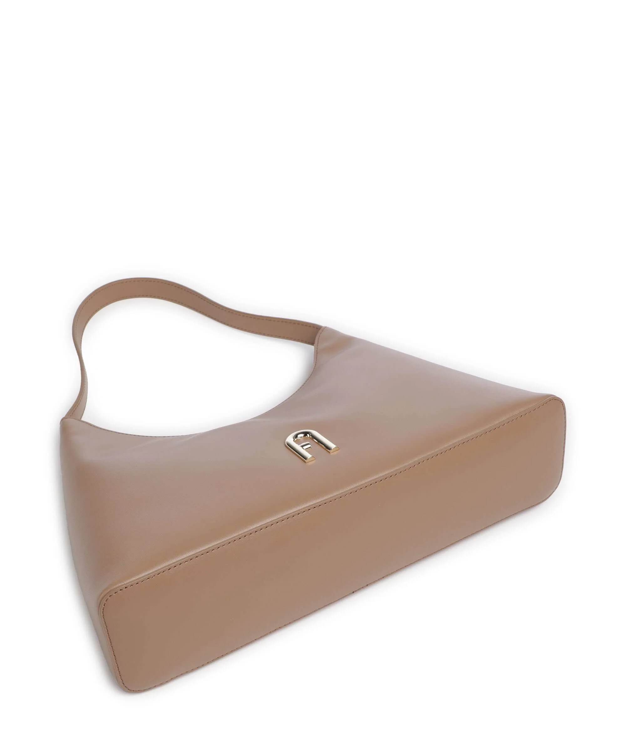 Furla Diamante S Sac porté épaule toffee - Image 5