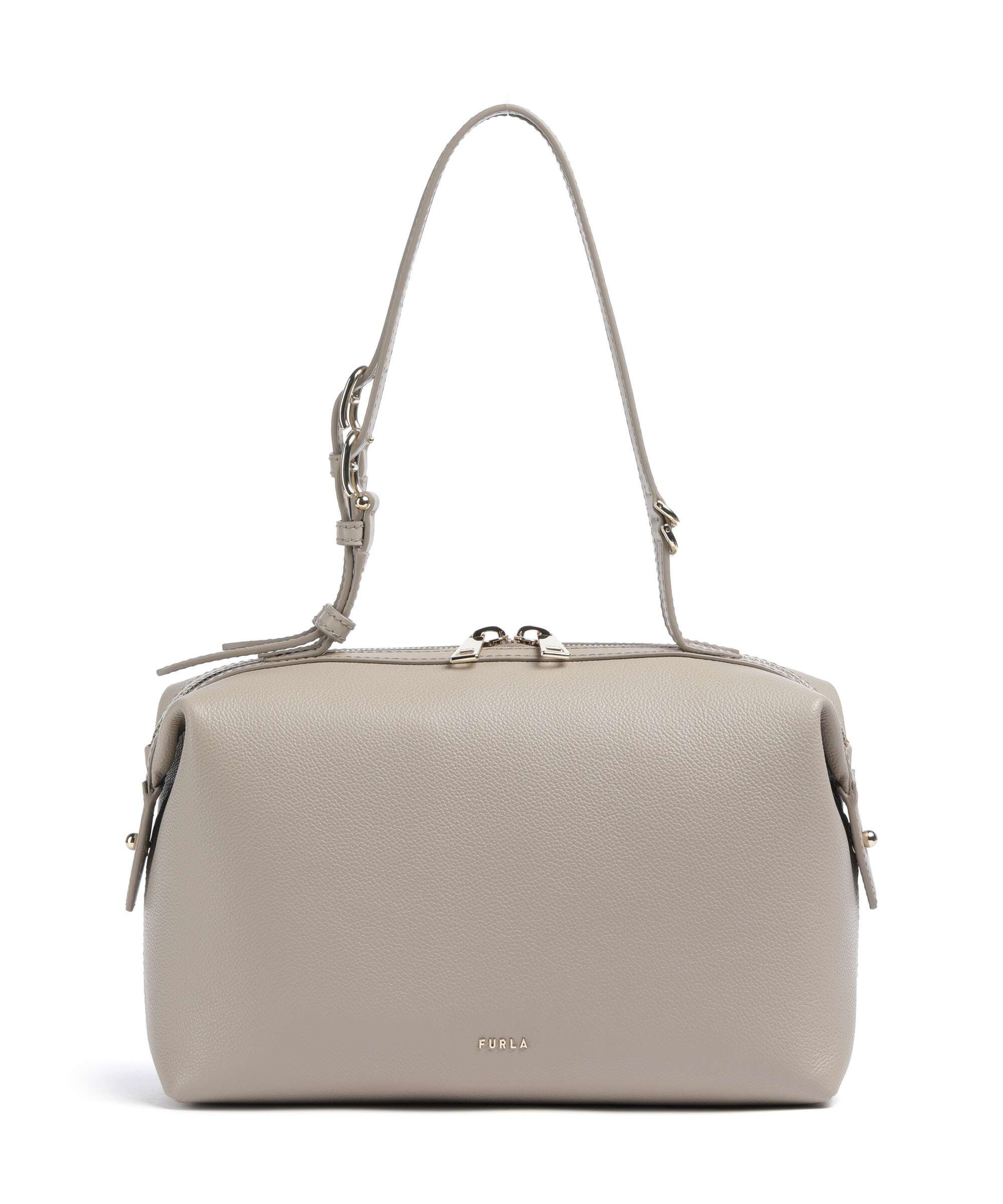 Furla Double M Sac porté épaule linen
