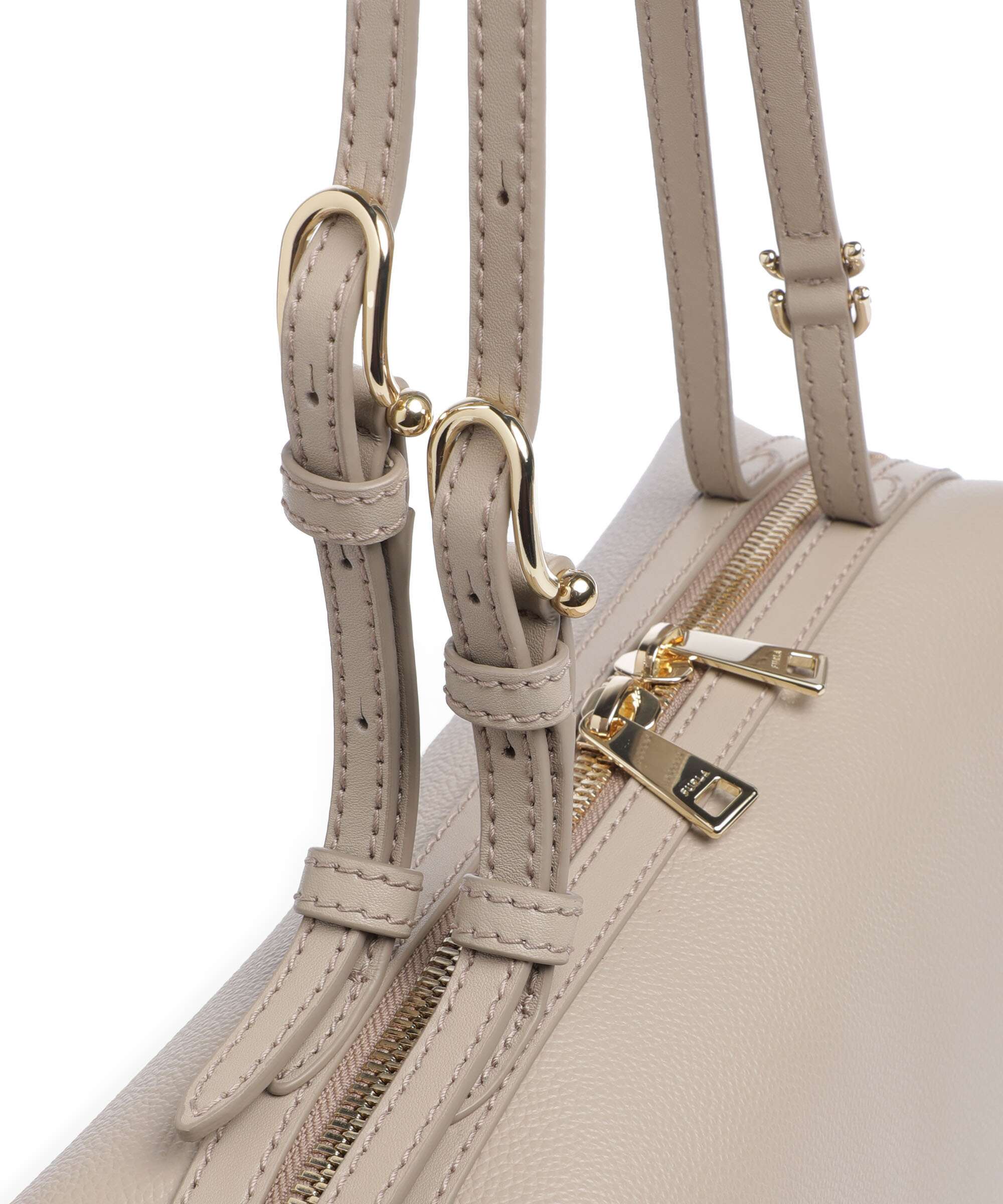 Furla Double M Sac porté épaule linen - Image 4