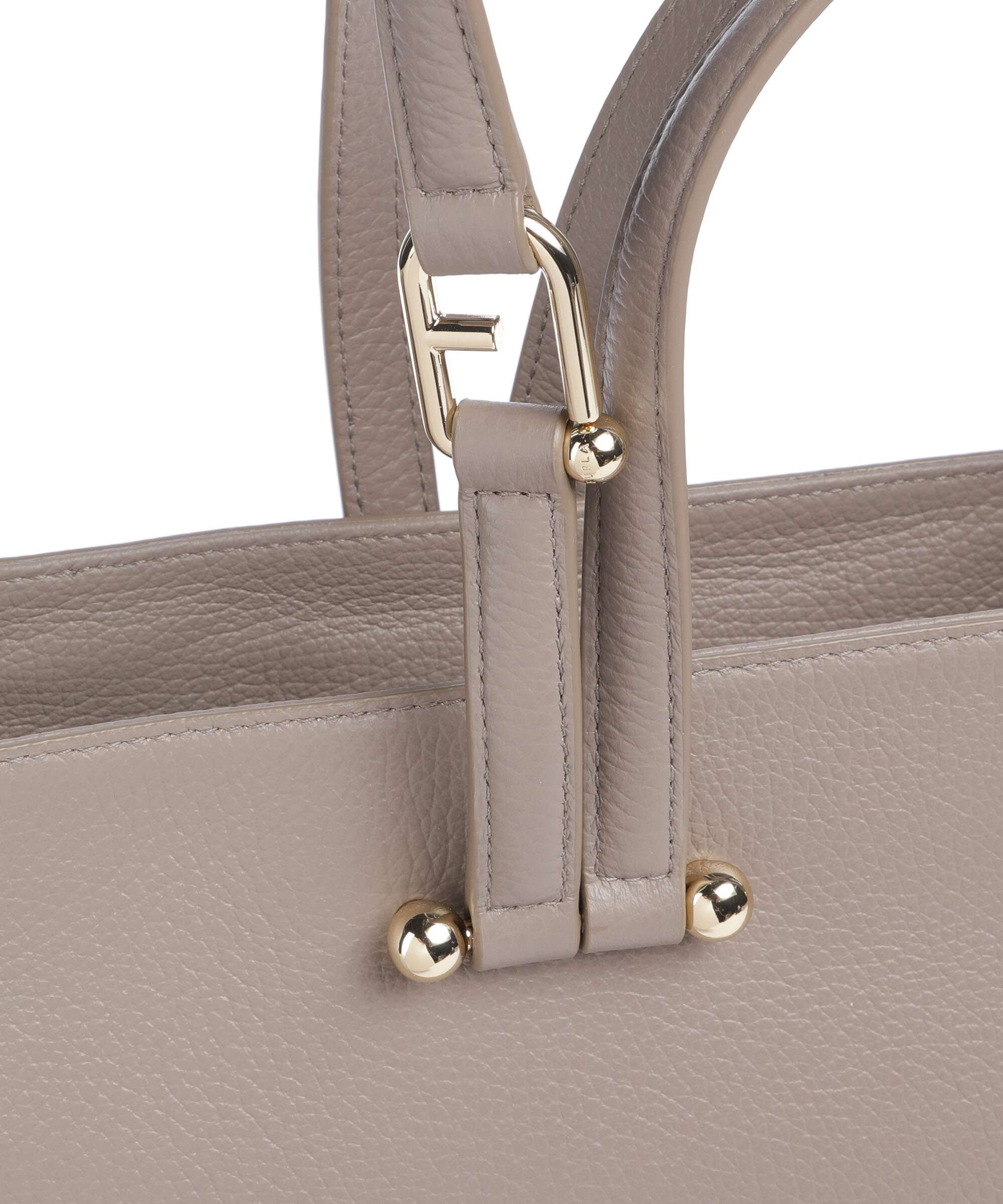 Furla Duetto L Cabas stucco gray - Image 4