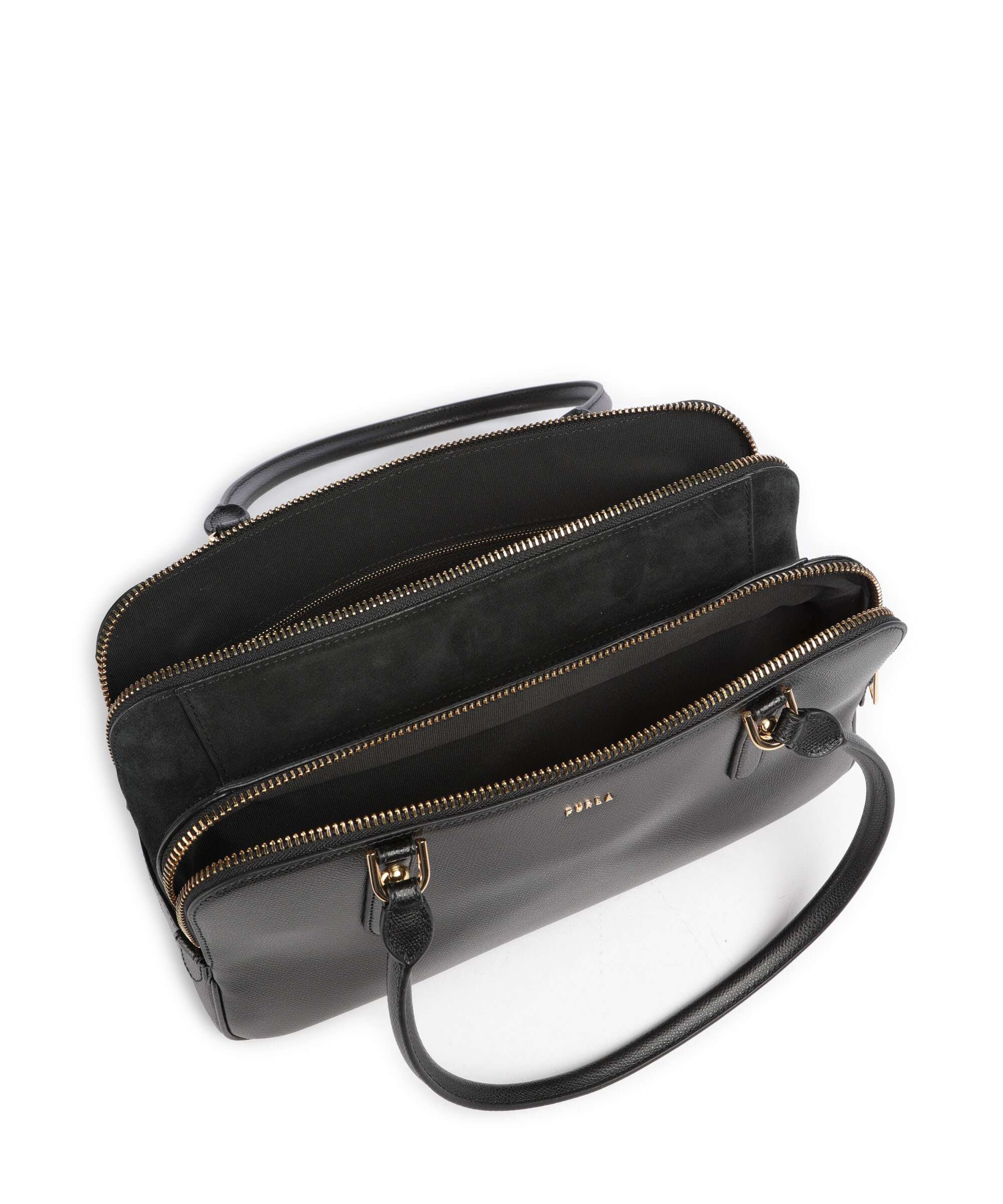 Furla Giulia M Sac porté épaule nero - Image 5