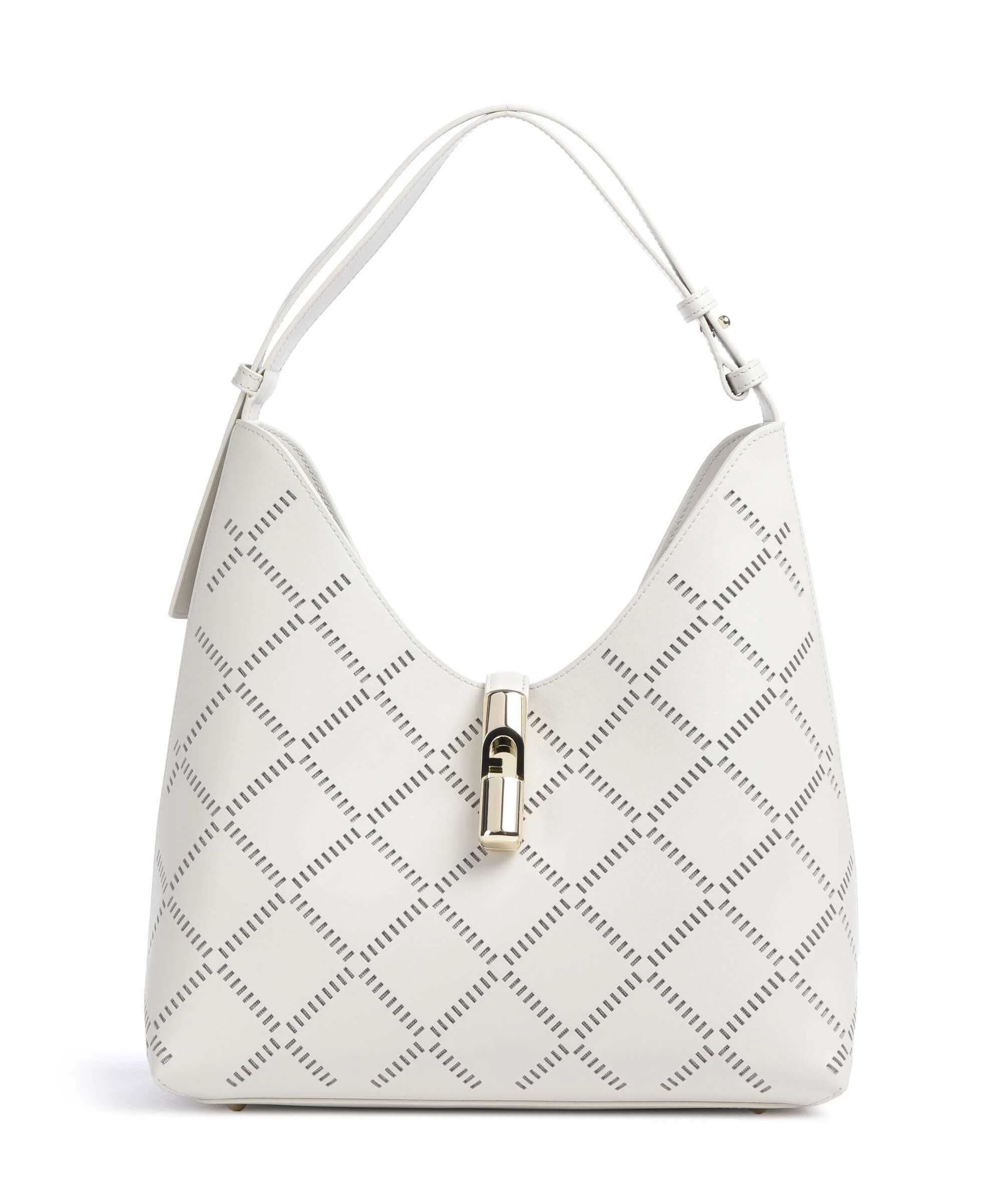 Furla Goccia M Sac fourre-tout marshmallow