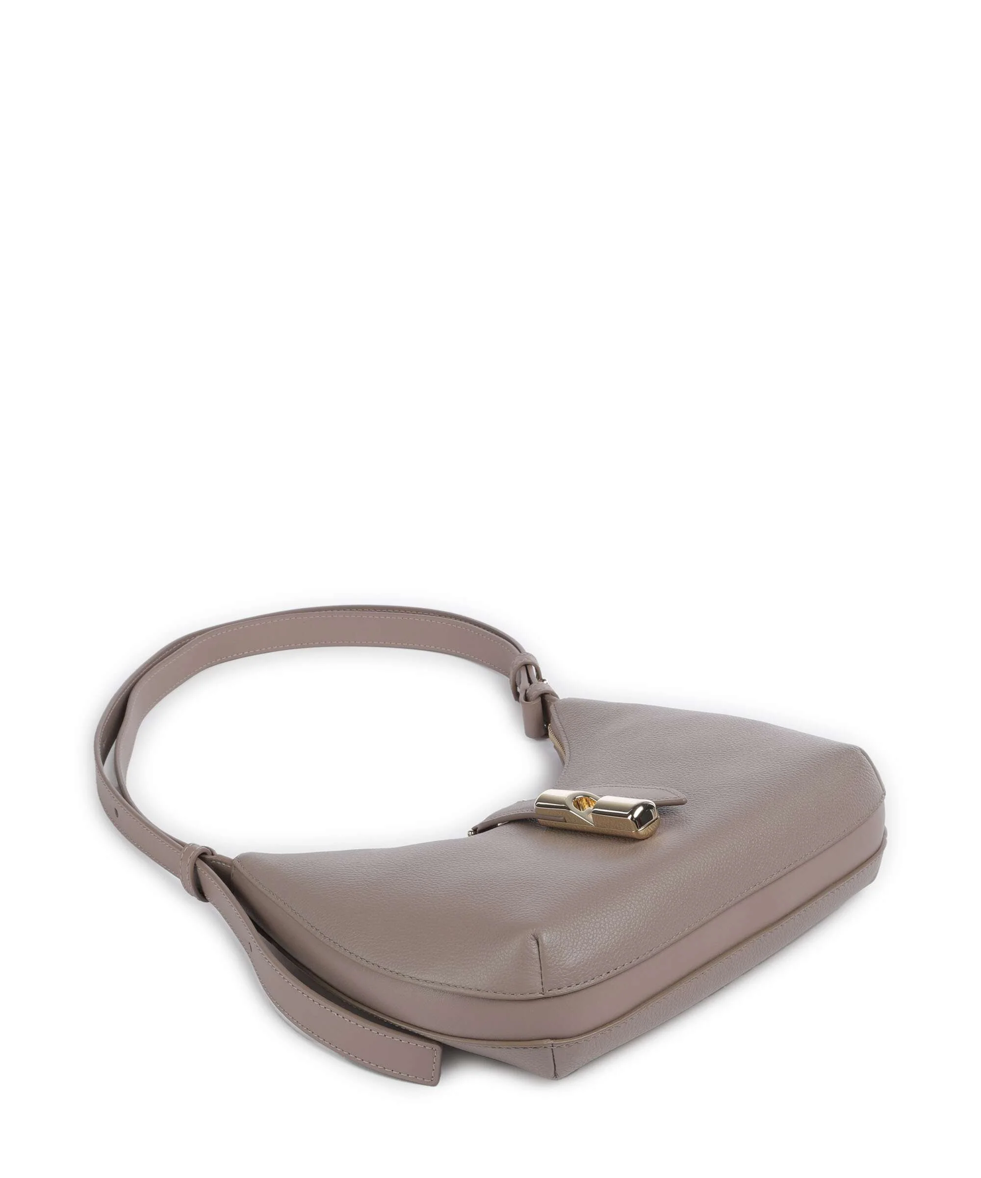 Furla Goccia S Sac porté épaule stucco gray/mauve - Image 5