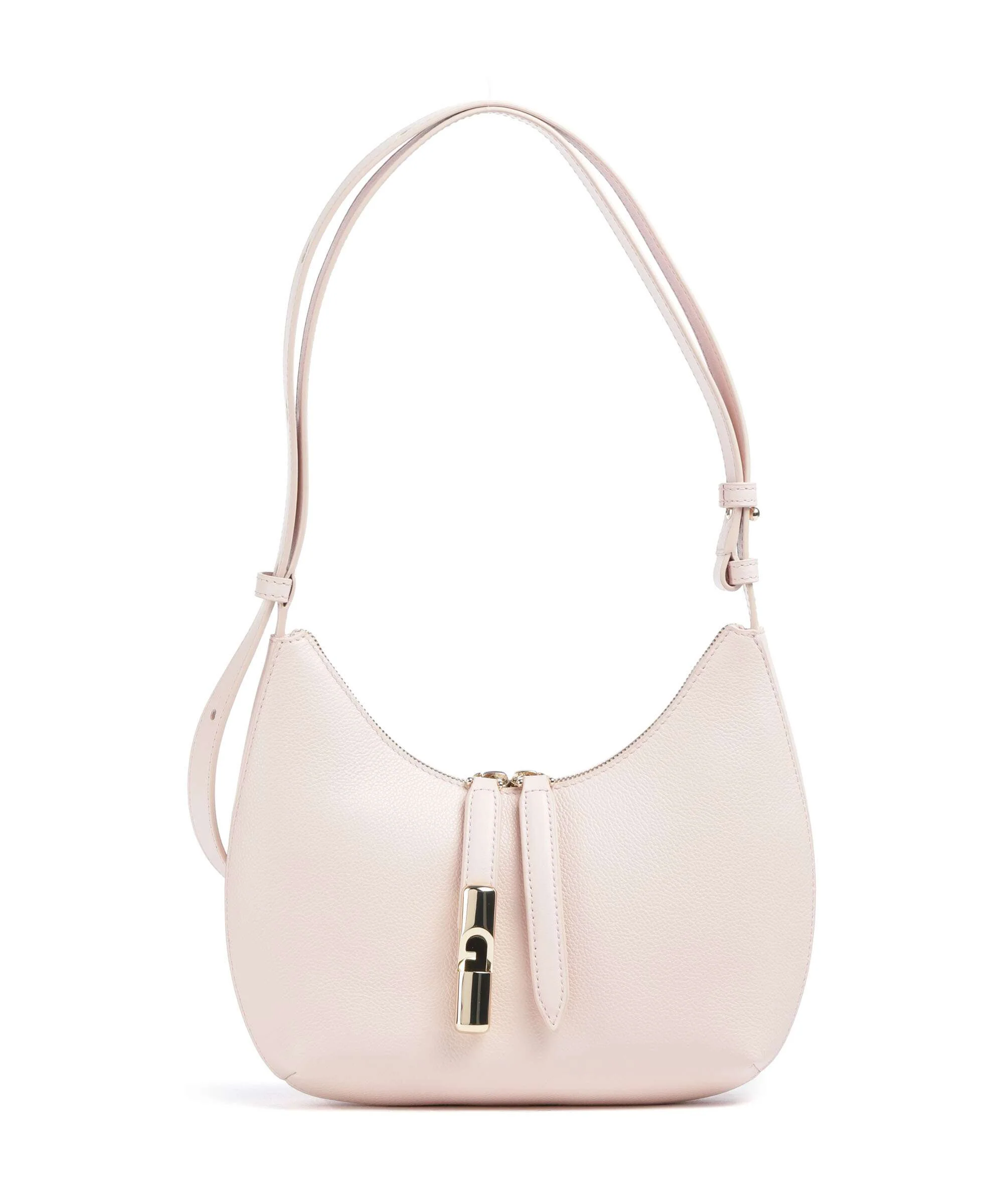 Furla Goccia S Sac porté épaule dusty pink