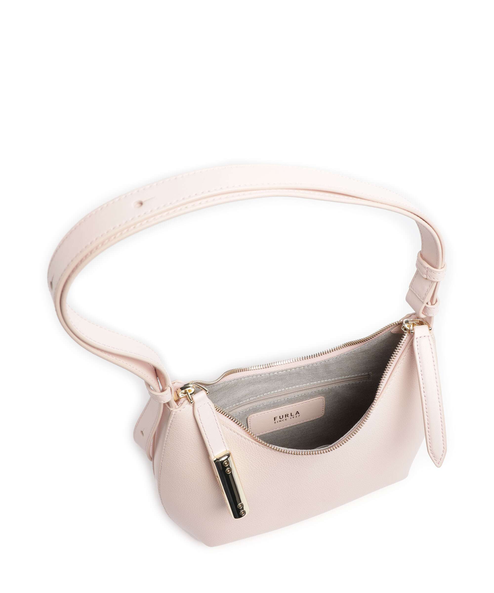 Furla Goccia S Sac porté épaule dusty pink - Image 5