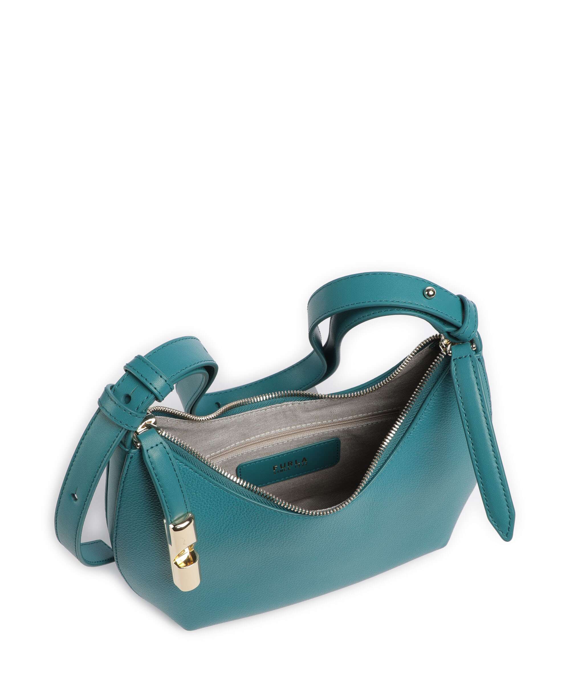 Furla Goccia S Sac porté épaule carta da zucchero/amatore blue - Image 6
