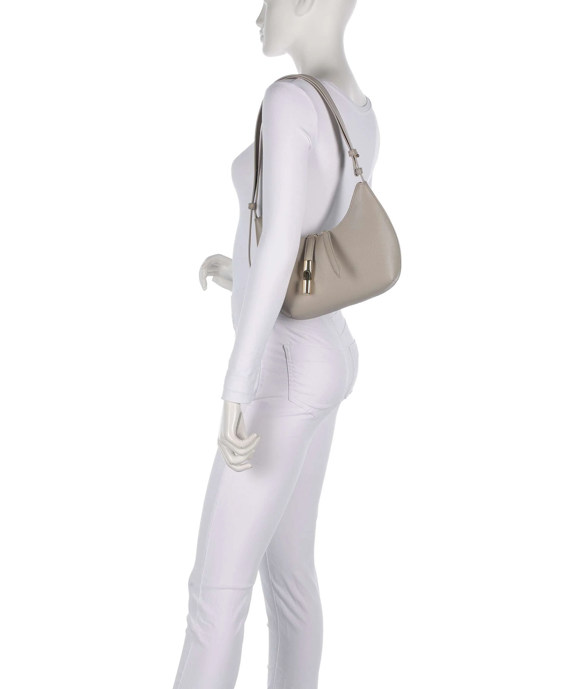 Furla Goccia S Sac porté épaule linen - Image 3