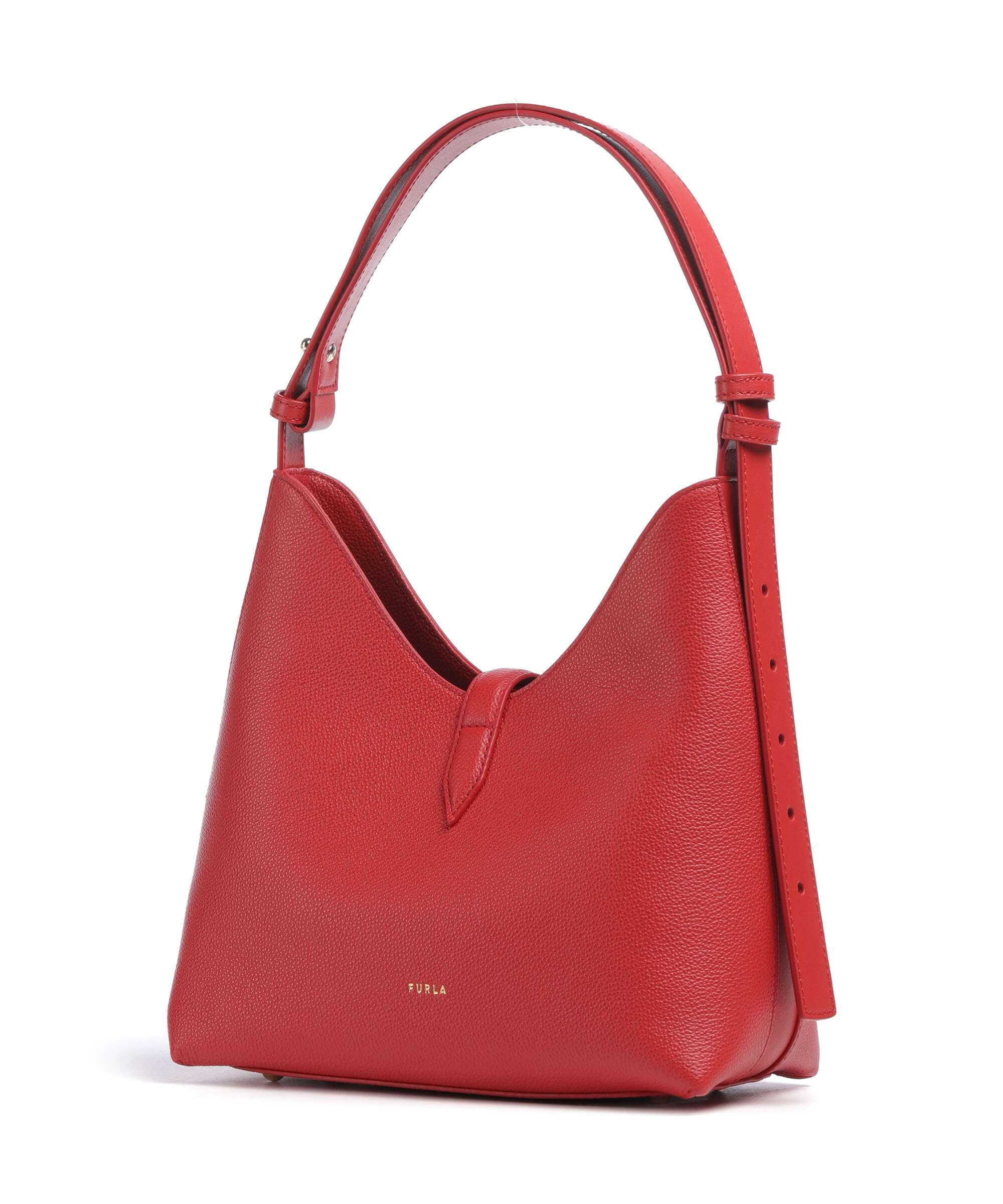 Furla Goccia S Sac porté épaule red - Image 2