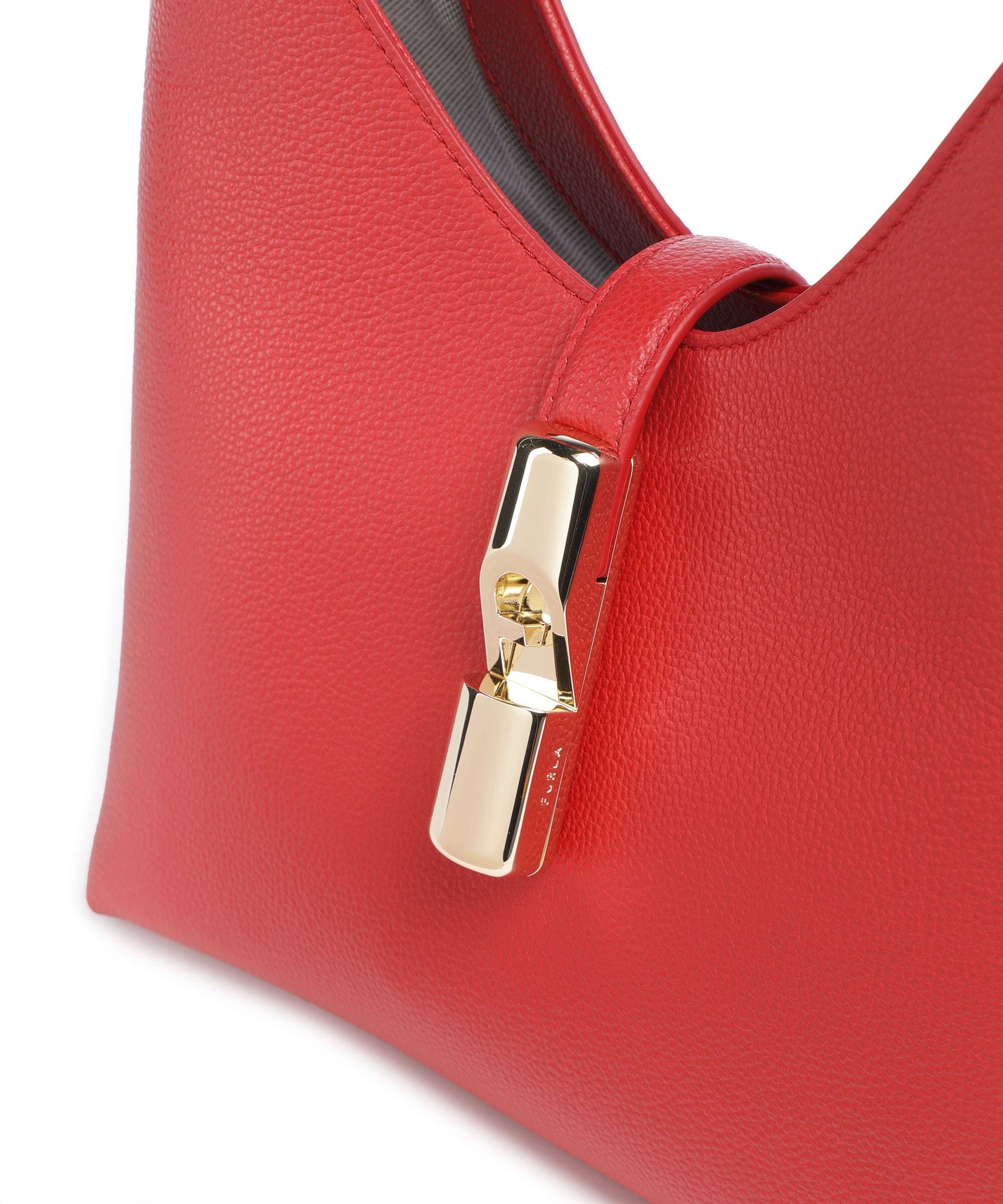 Furla Goccia S Sac porté épaule red - Image 4