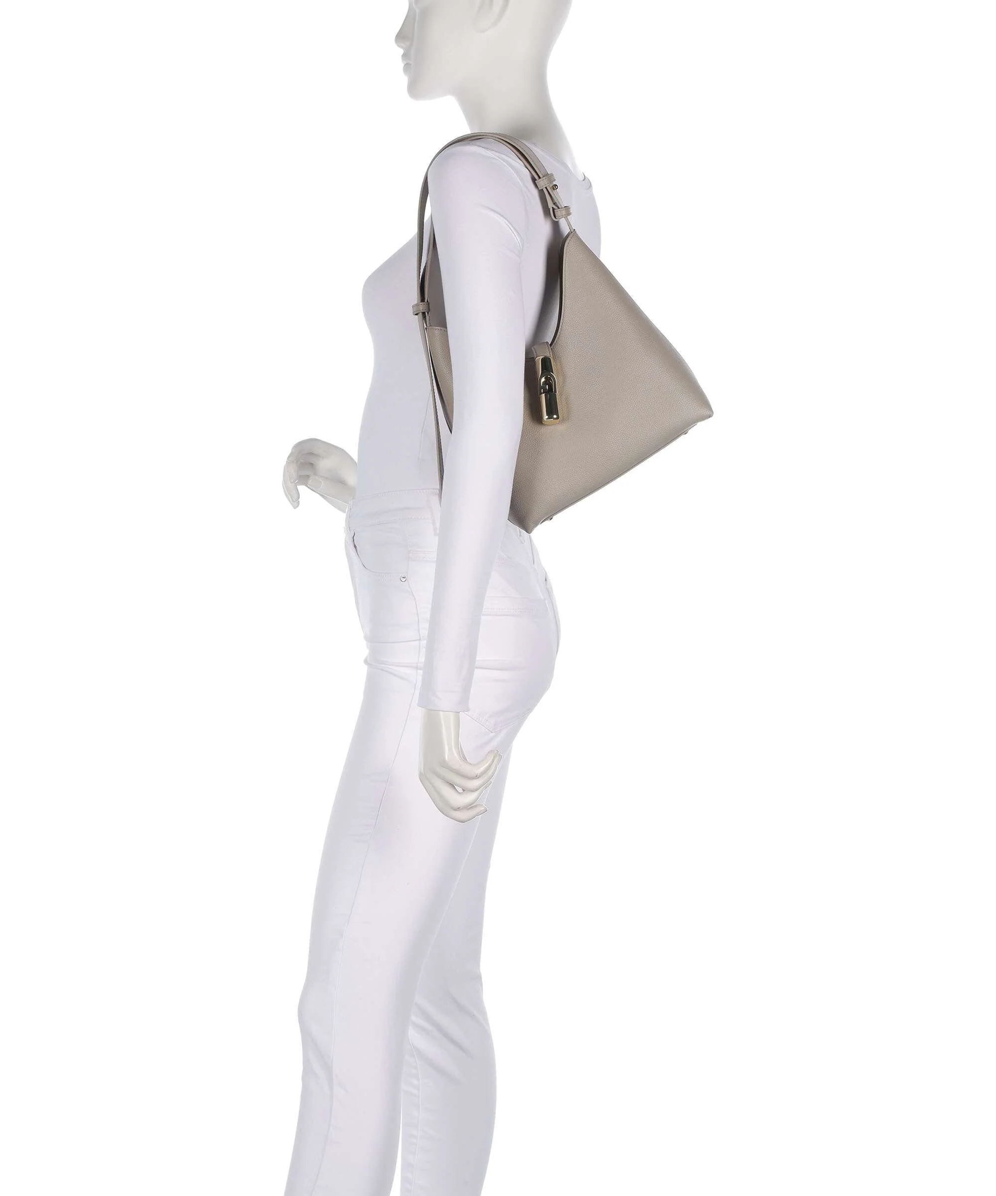 Furla Goccia S Sac porté épaule linen - Image 3