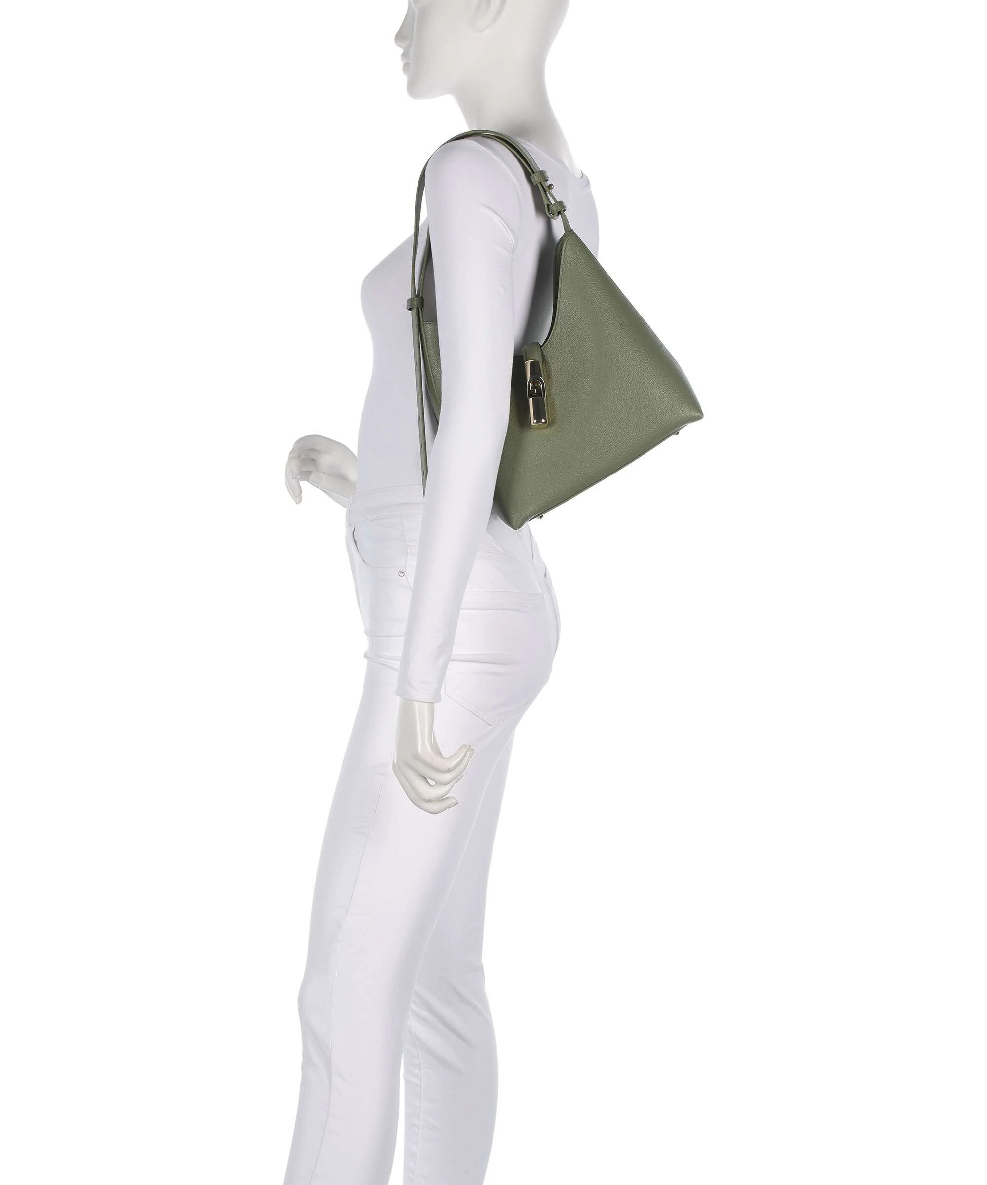 Furla Goccia S Sac porté épaule avocado - Image 3