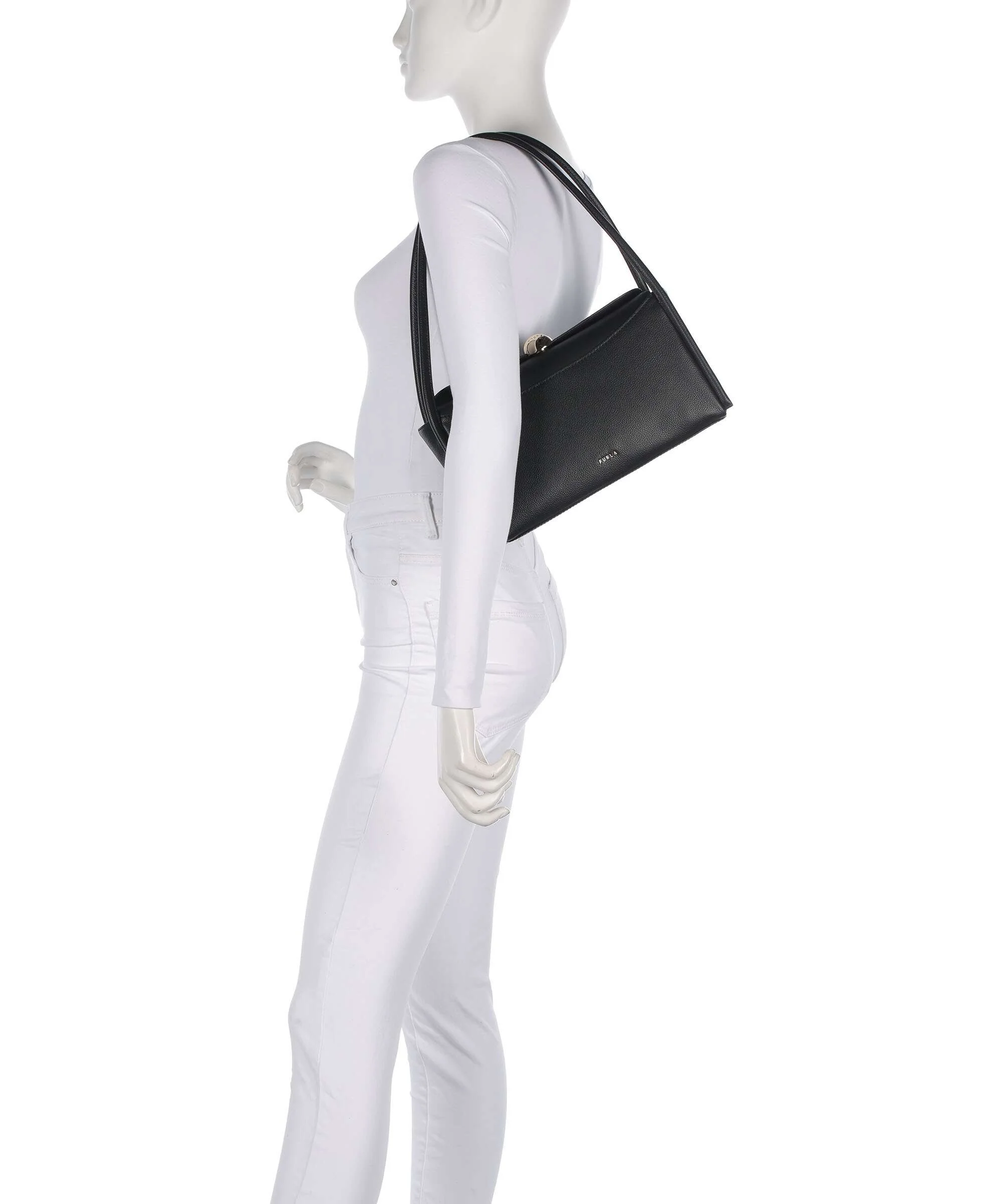 Furla Nicole M Sac porté épaule nero - Image 3
