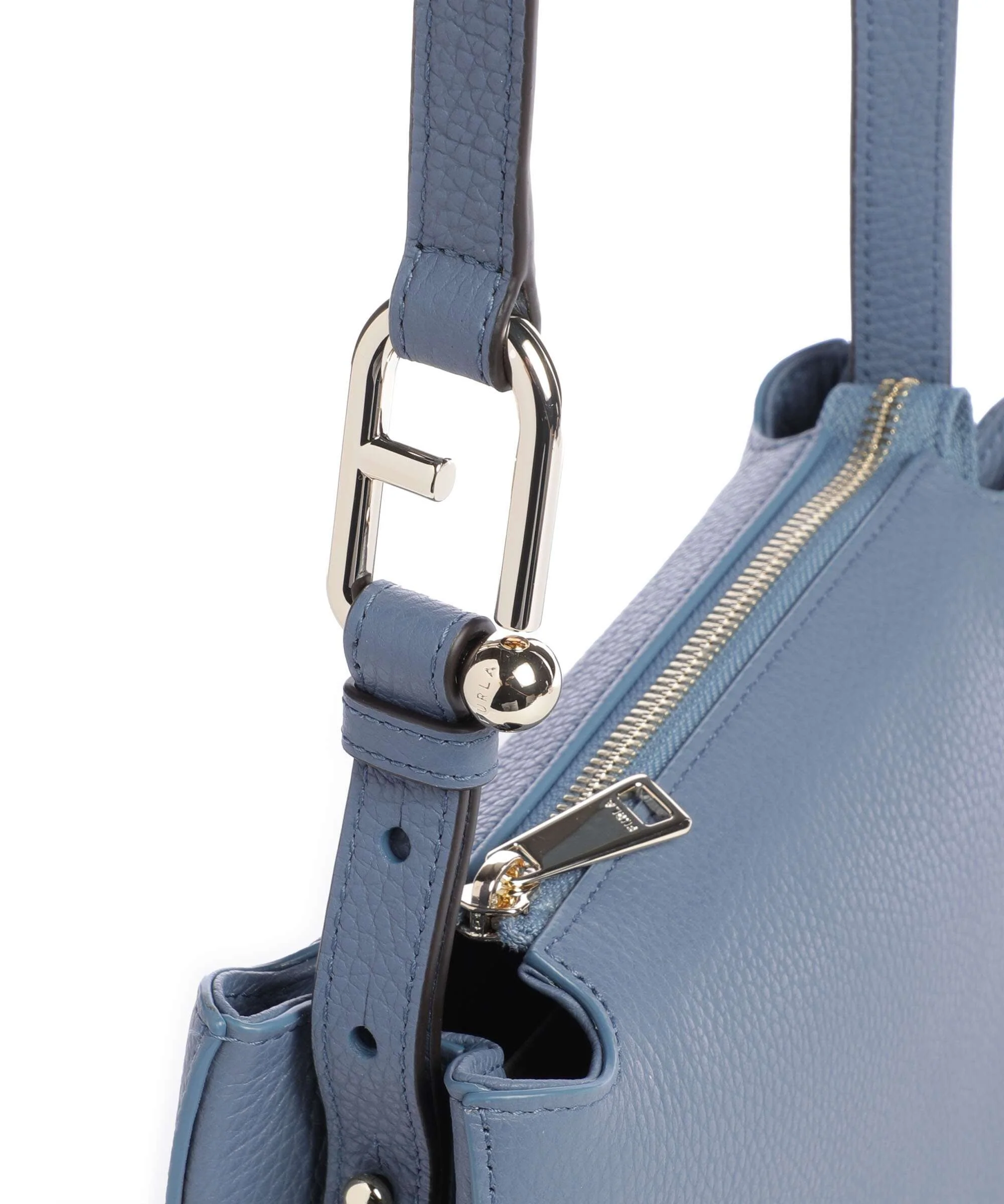 Furla Nuvola S Sac bandoulière denim - Image 4