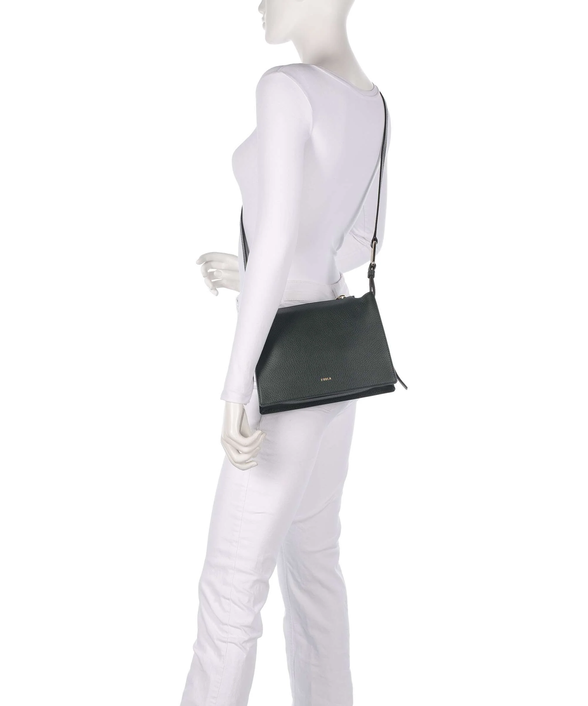 Furla Nuvola S Sac bandoulière deep green - Image 3