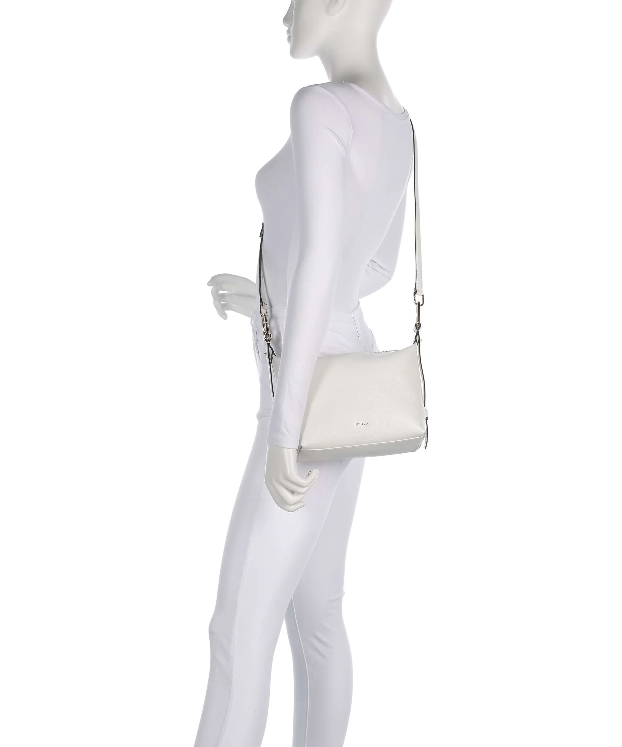 Furla Tonie Mini Sac porté épaule talco - Image 4