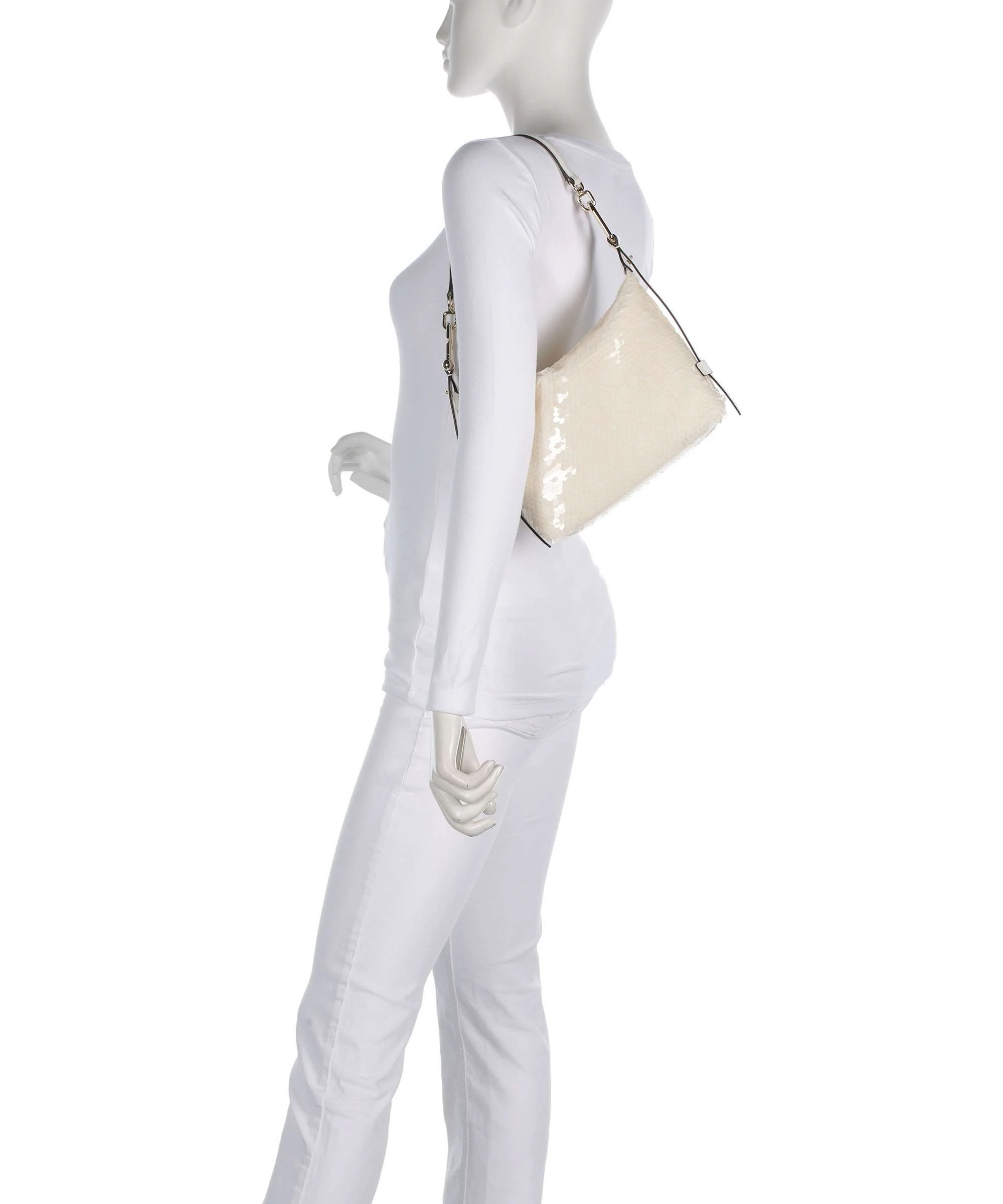 Furla Tonie Mini Sac porté épaule talco - Image 3
