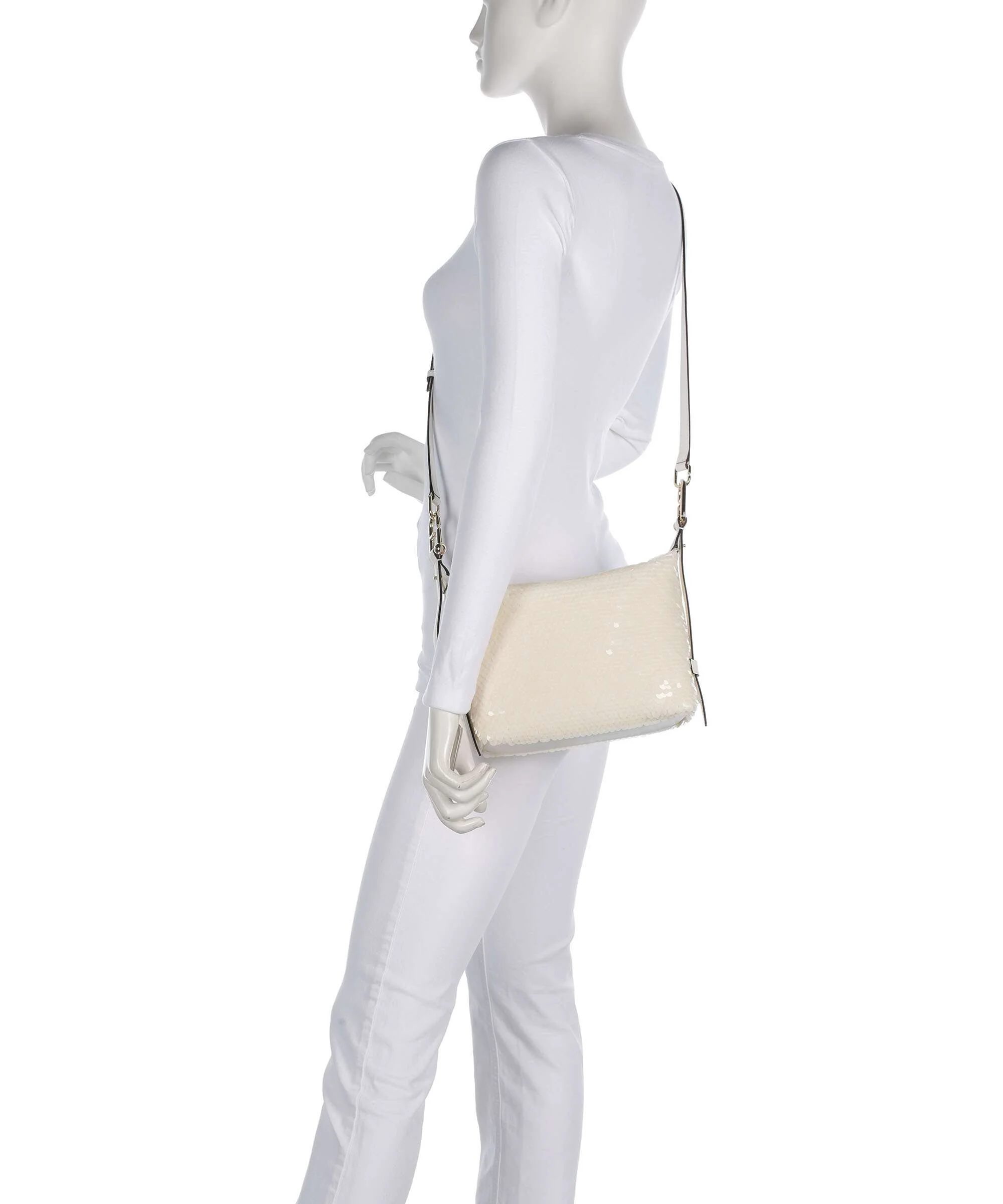 Furla Tonie Mini Sac porté épaule talco - Image 4