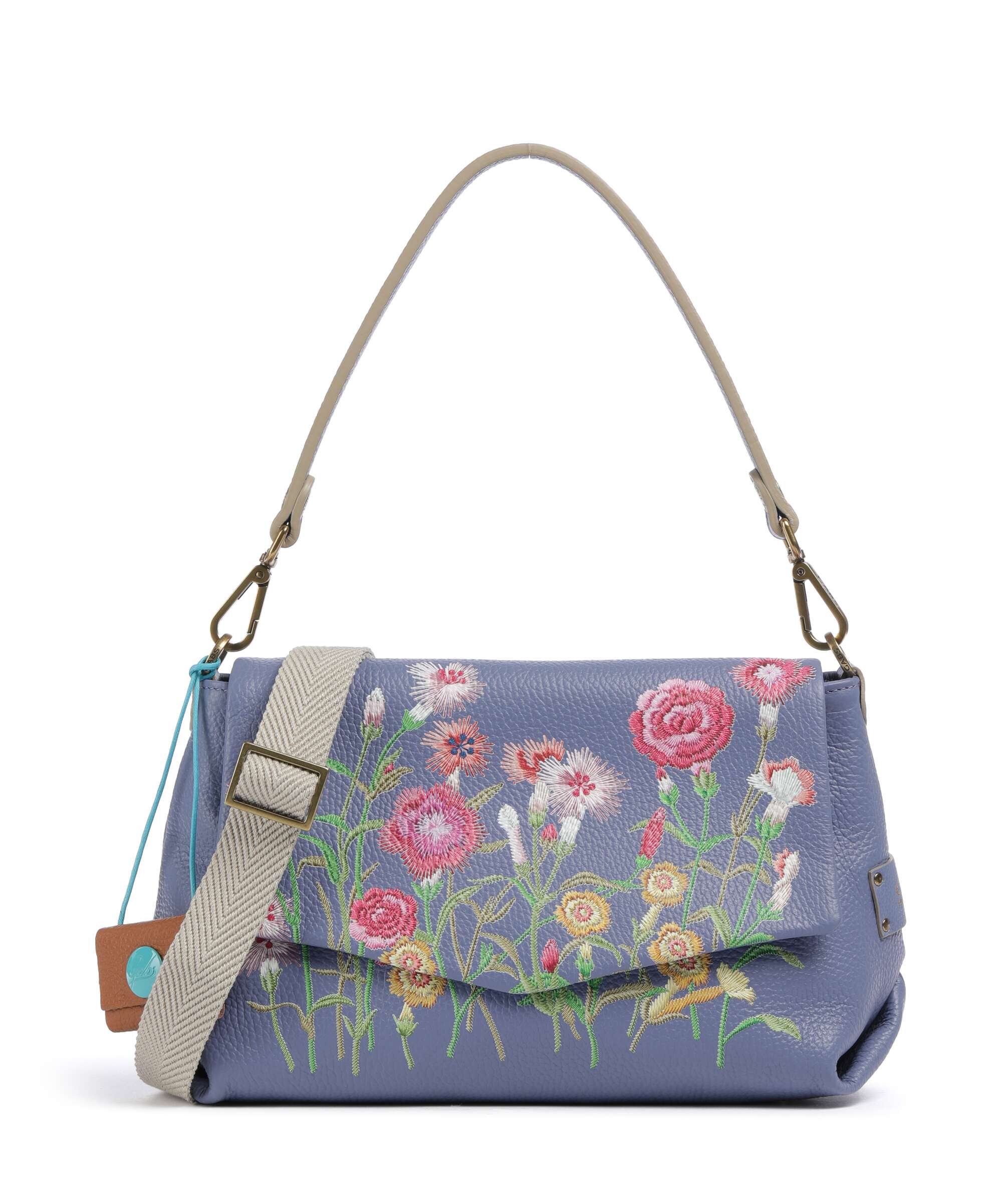 Gabs Guadalupe Nihan Sac porté épaule cornflower