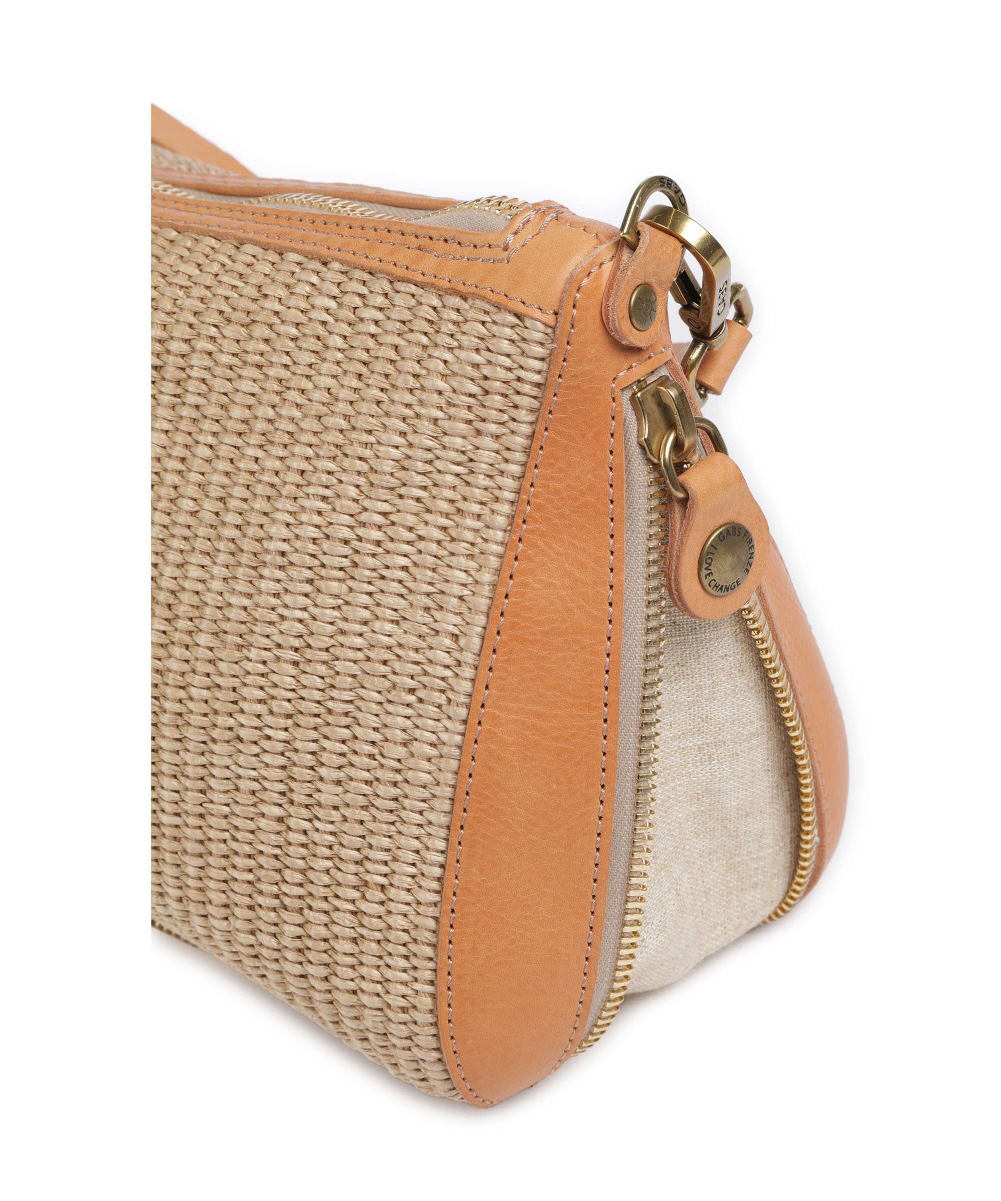 Gabs Oceania Pepita Sac porté épaule beige/oro/naturale - Image 7