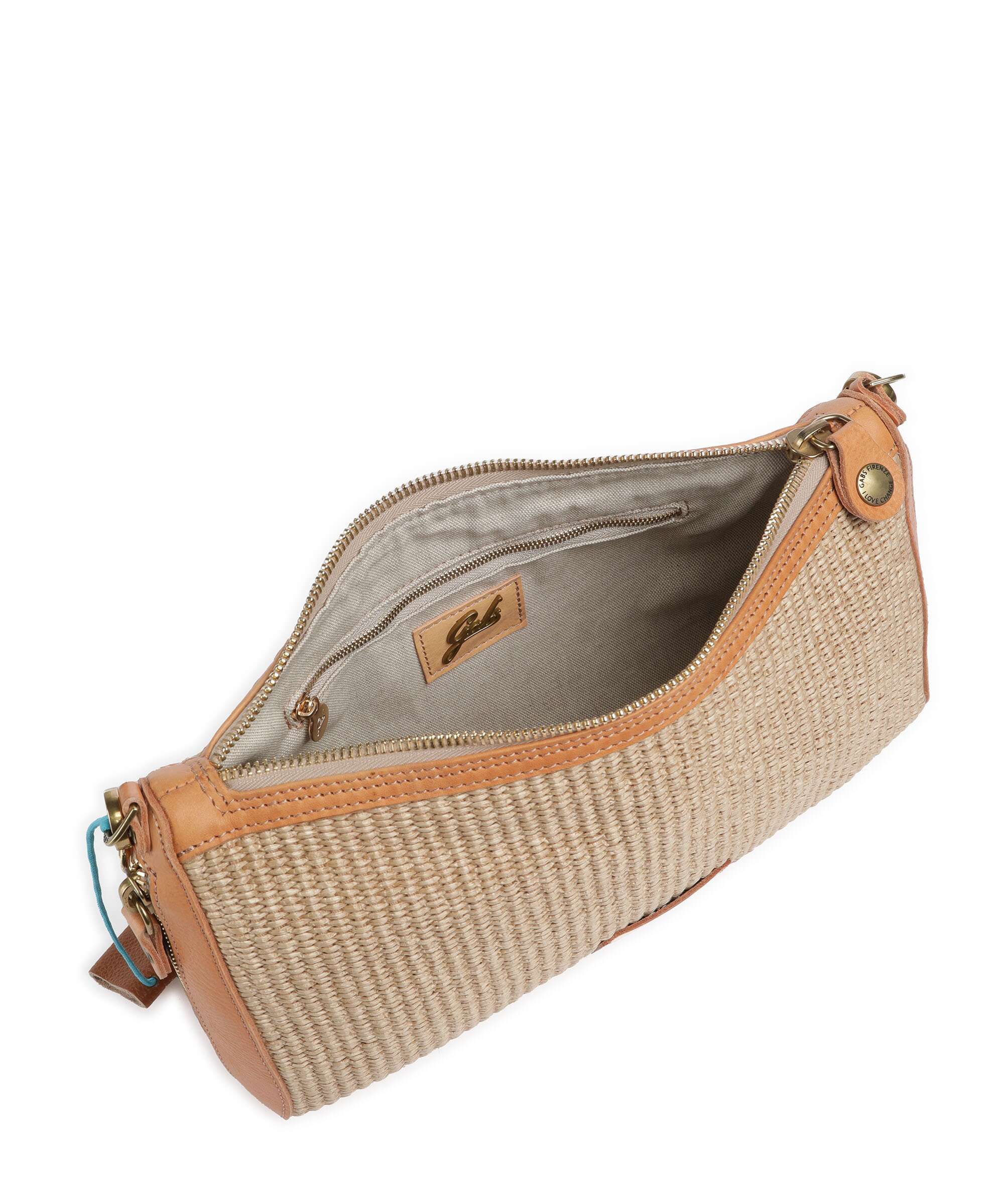 Gabs Oceania Pepita Sac porté épaule beige/oro/naturale - Image 8