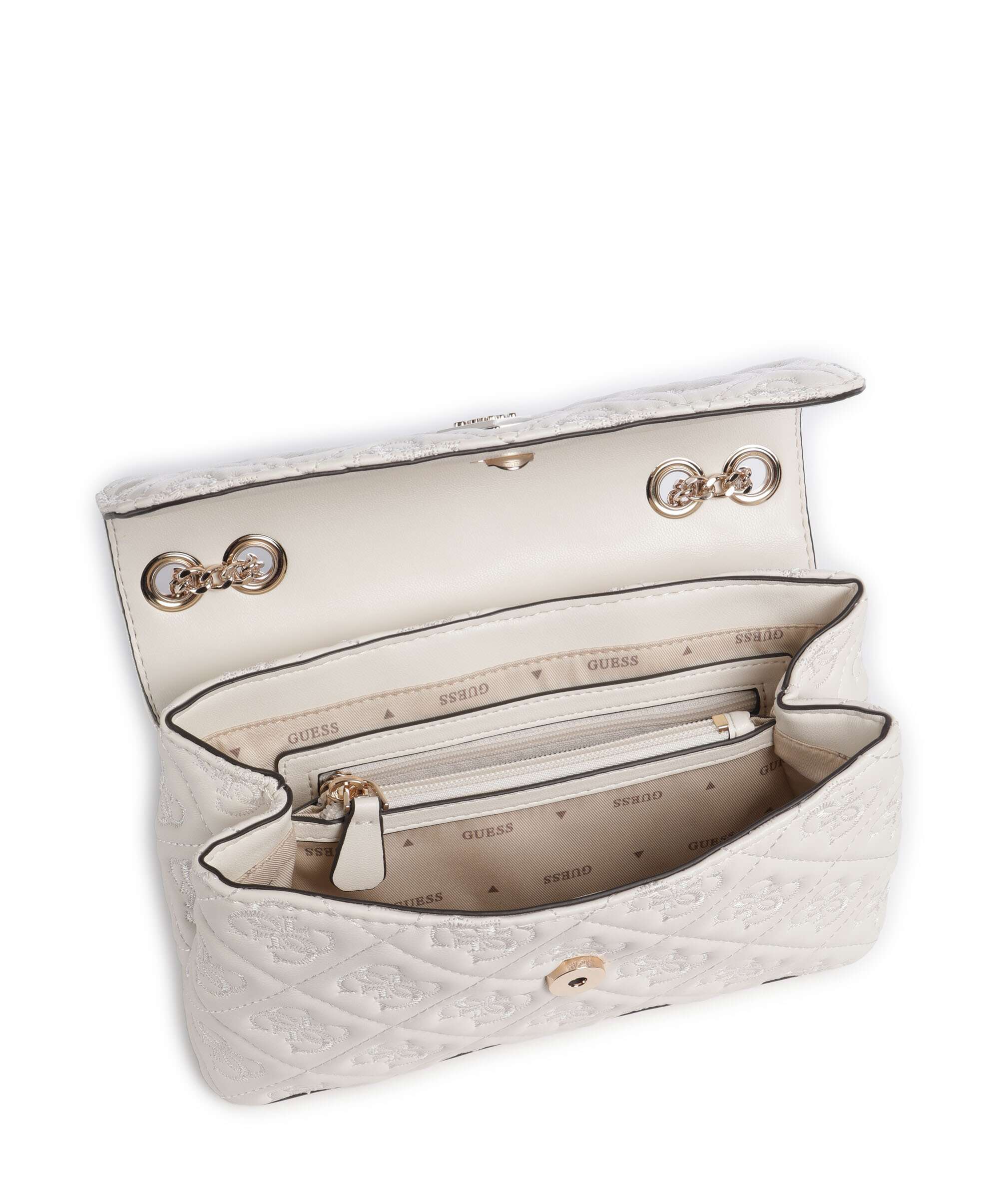 Guess Adelasia Sac porté épaule offwhite - Image 7