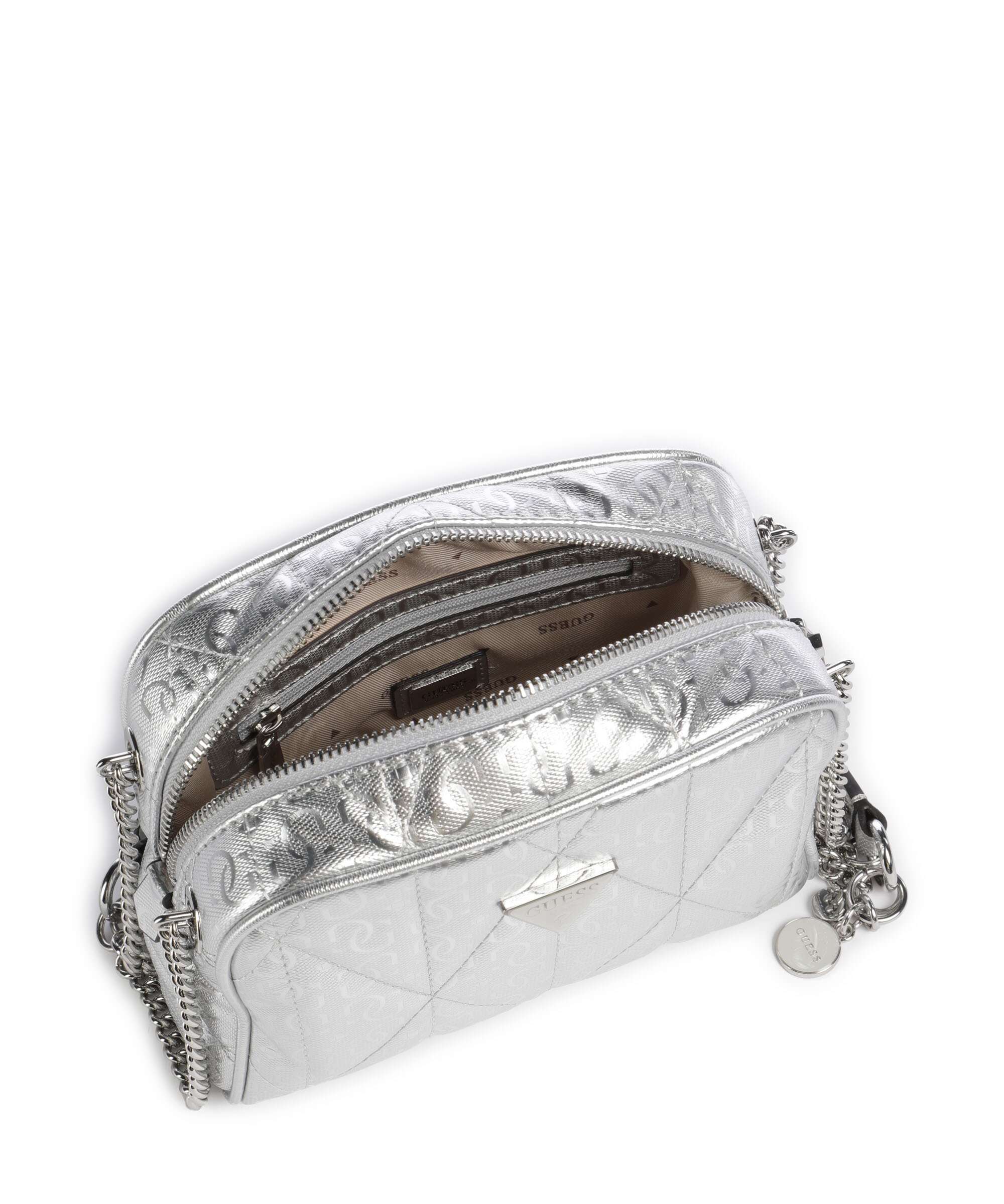 Guess Aldina G-Shine Sac bandoulière silver - Image 6