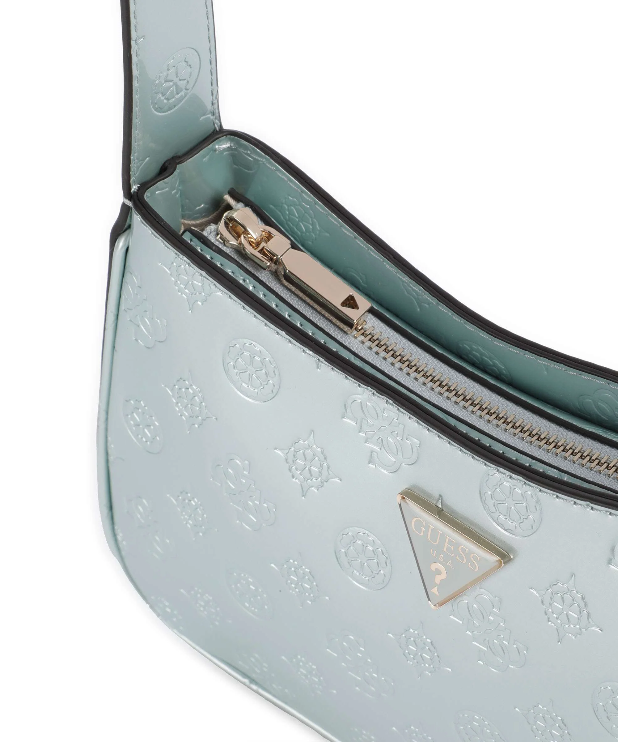 Guess Arnela Sac porté épaule powder blue logo - Image 4