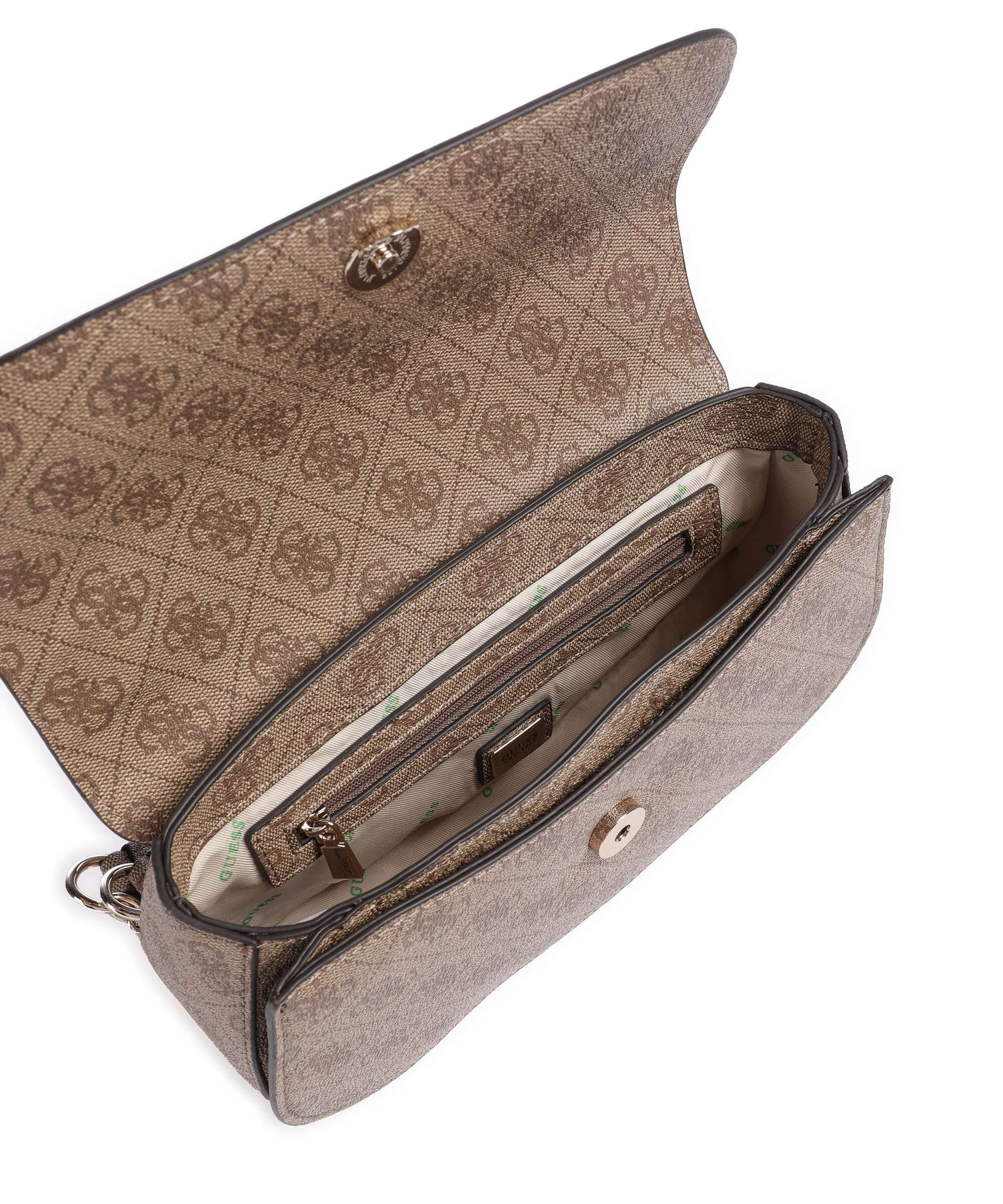 Guess Erica Eco Sac porté épaule latte logo - Image 7