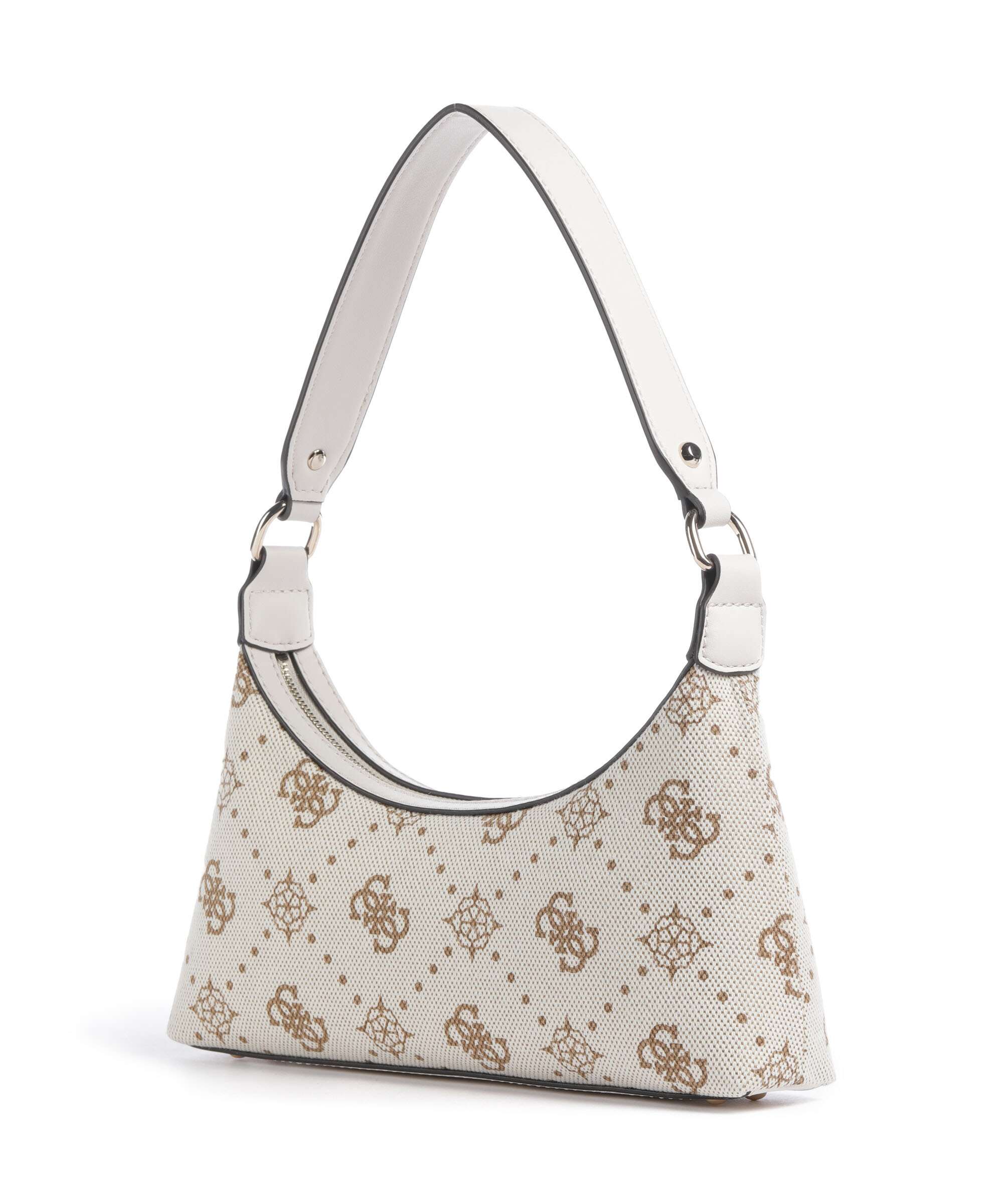 Guess Neda 4G Peony Logo Sac porté épaule offwhite logo - Image 2