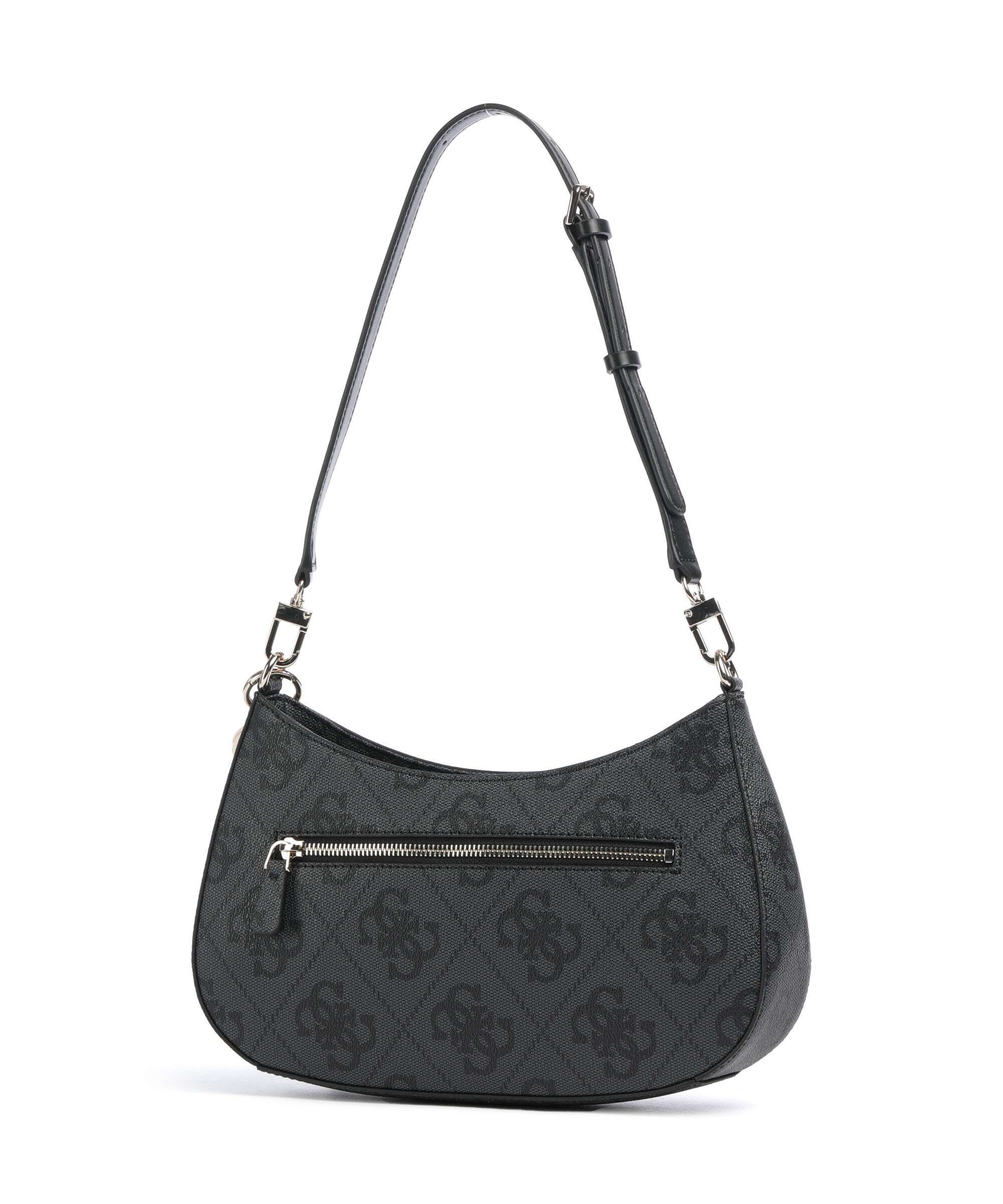 Guess Noelle 4G Logo Sac porté épaule coal logo - Image 2