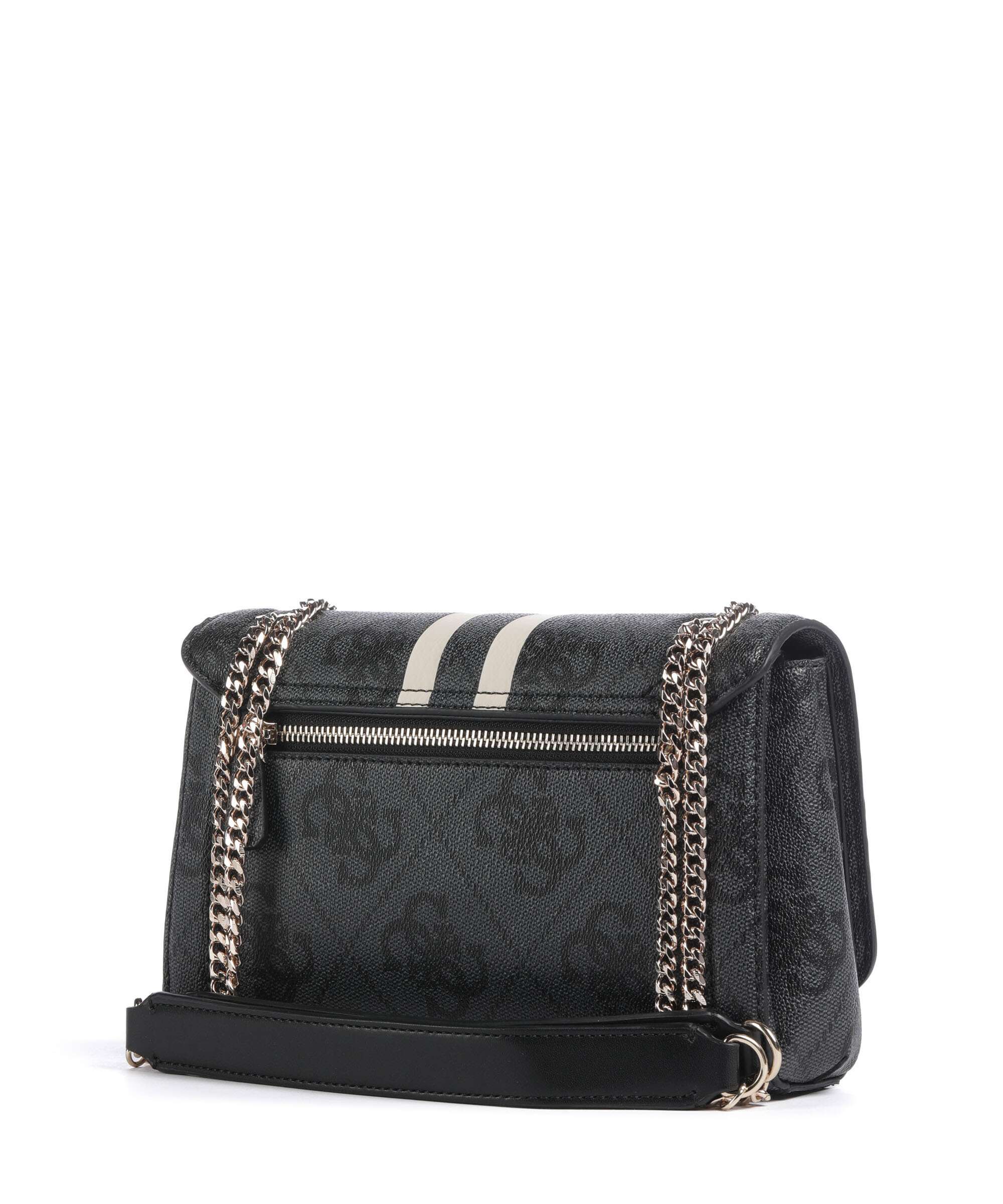 Guess Noelle 4G Logo Sac porté épaule coal logo - Image 2
