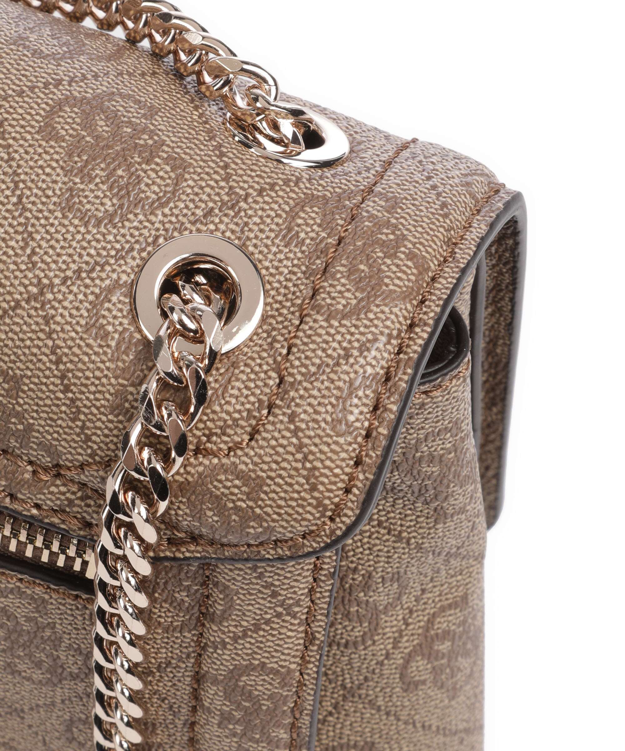 Guess Noelle Sac porté épaule latte logo/brown - Image 5