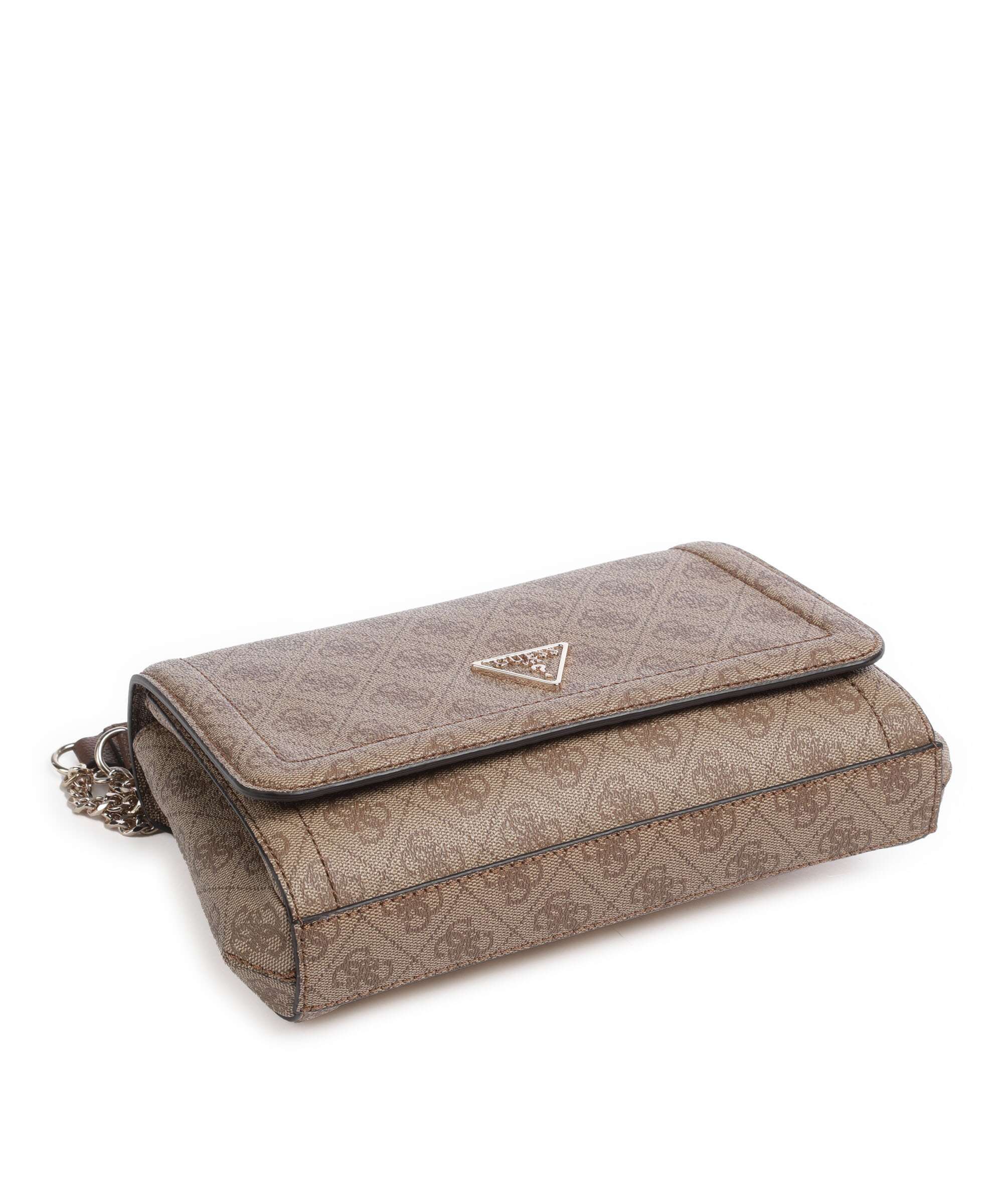 Guess Noelle Sac porté épaule latte logo/brown - Image 6