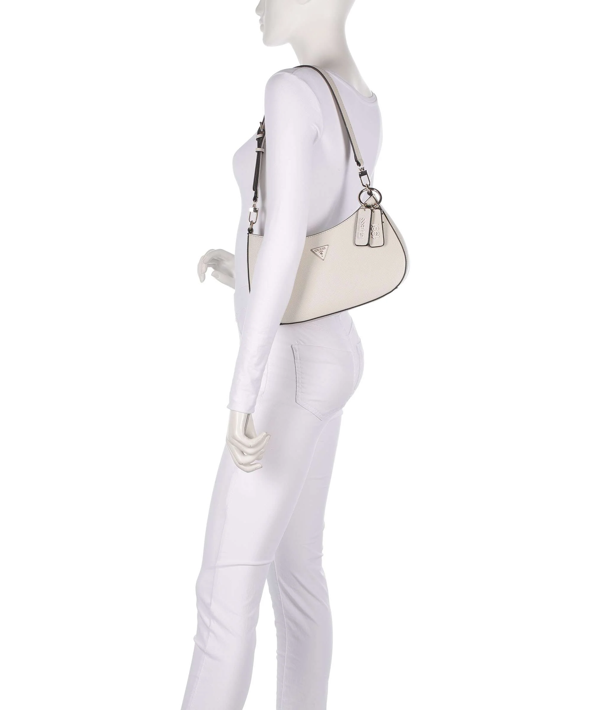 Guess Noelle Sac porté épaule bone - Image 3