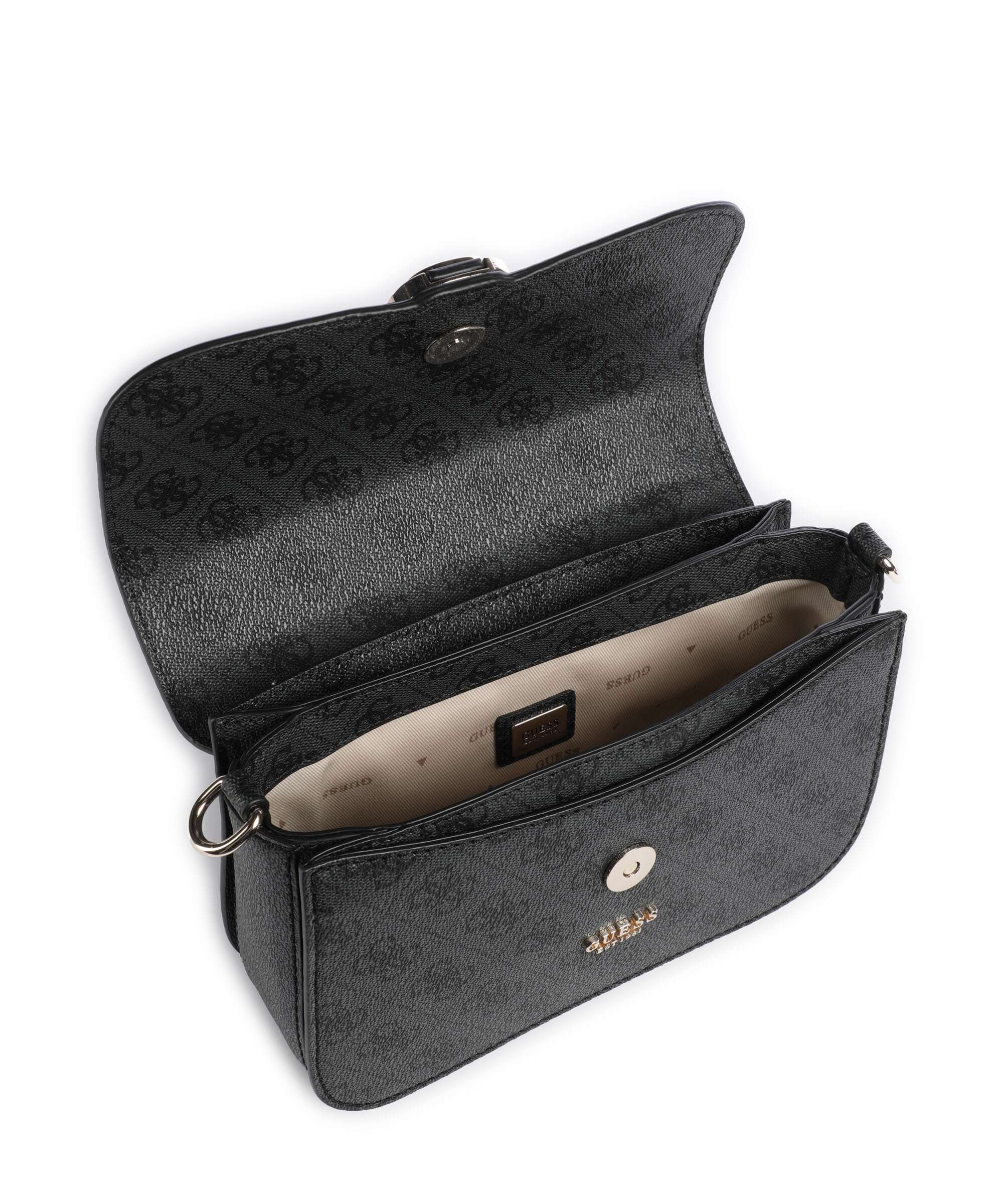 Guess Orlina 4G Logo Sac bandoulière coal logo - Image 6