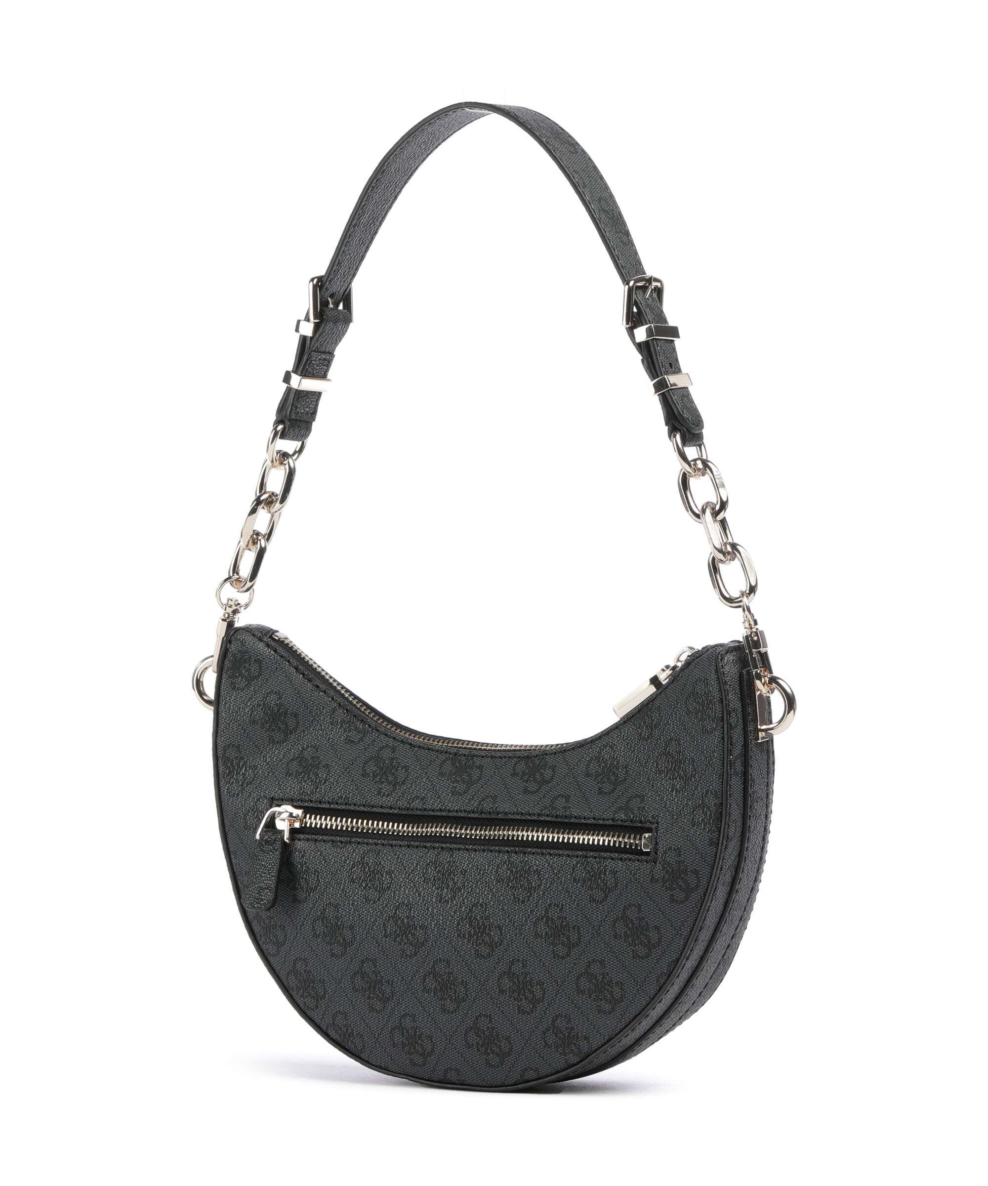 Guess Orlina 4G Logo Sac porté épaule coal logo - Image 2