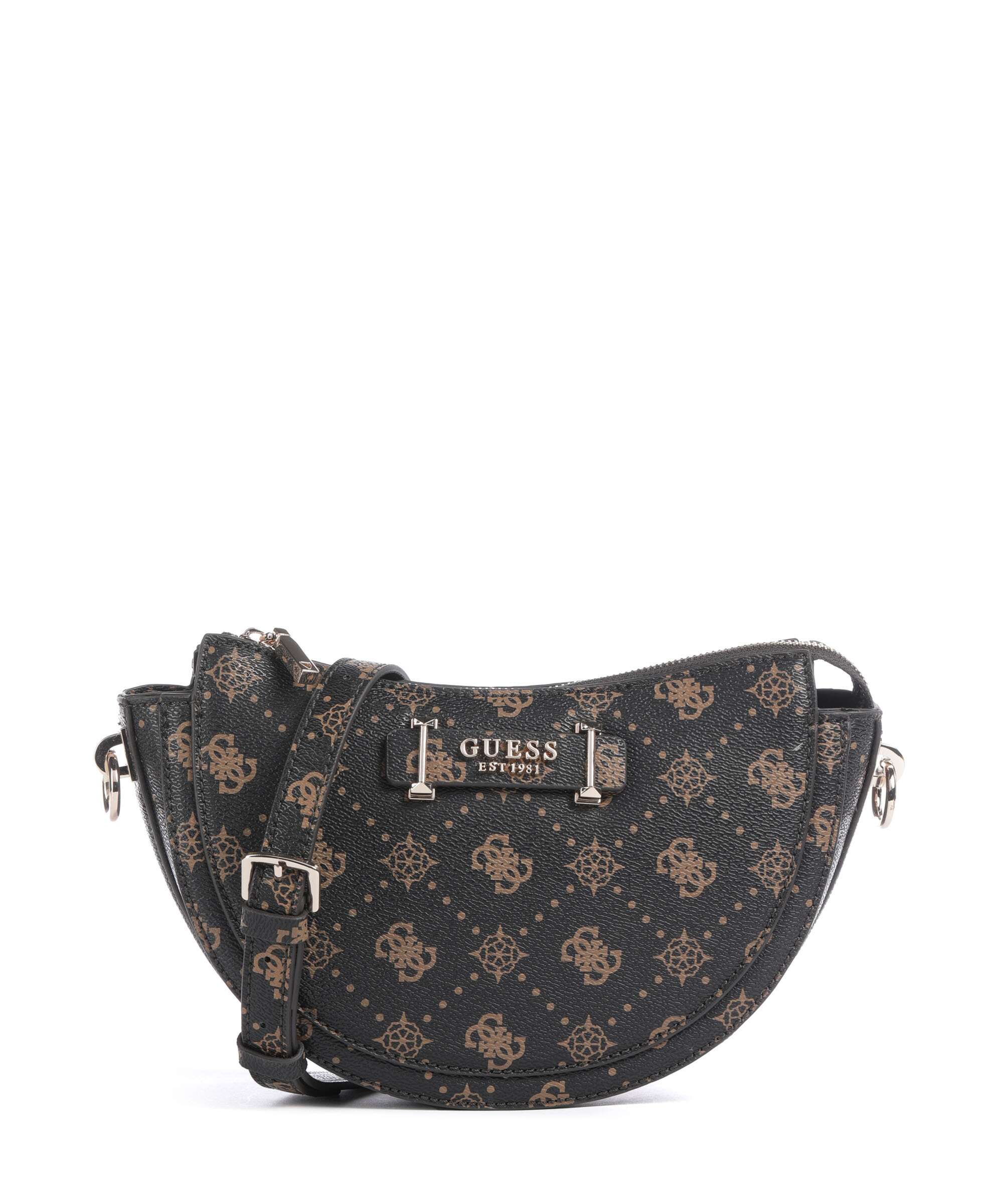 Guess Silia Sac bandoulière espresso logo