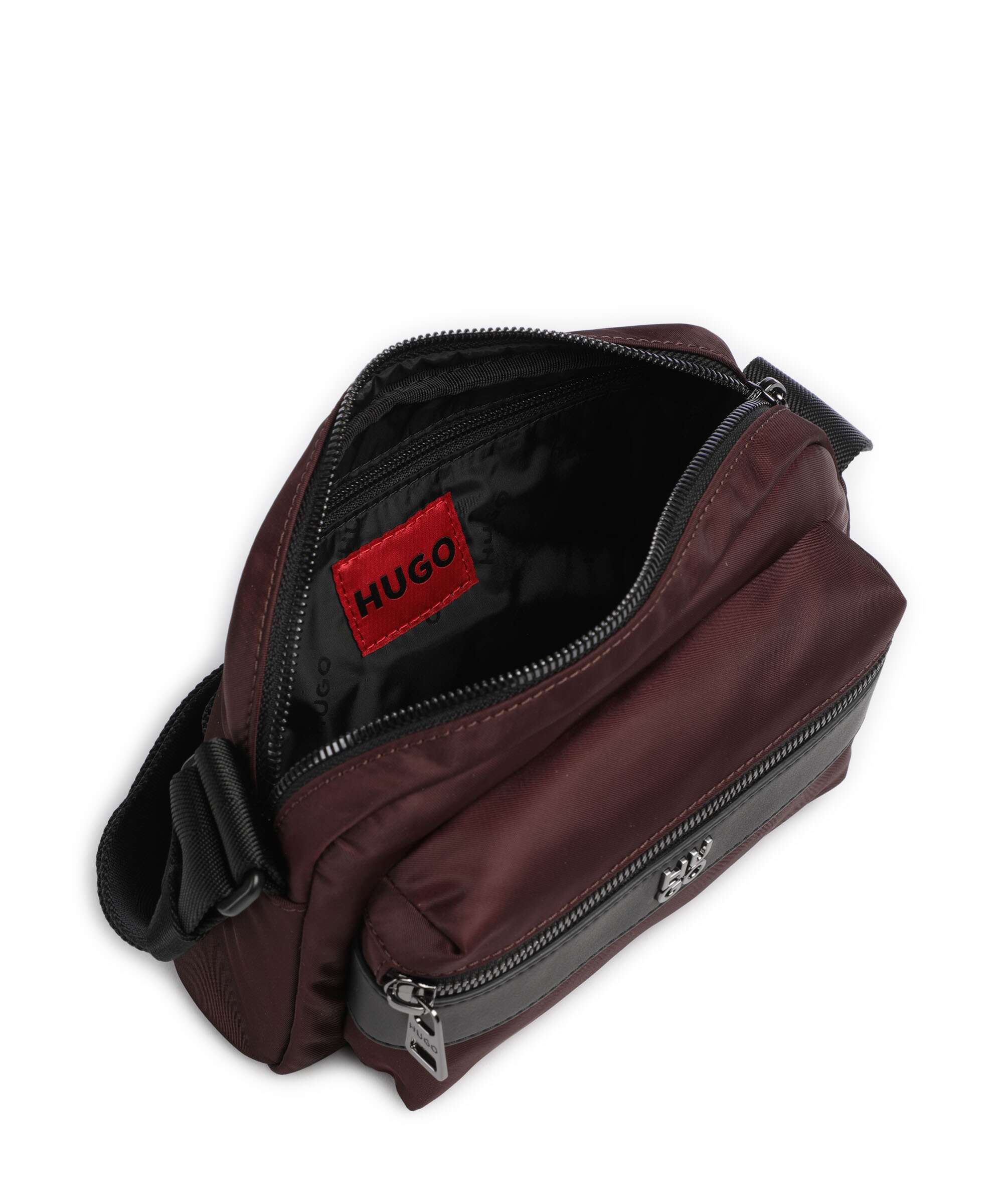 Hugo Quantic Sac bandoulière open brown - Image 5