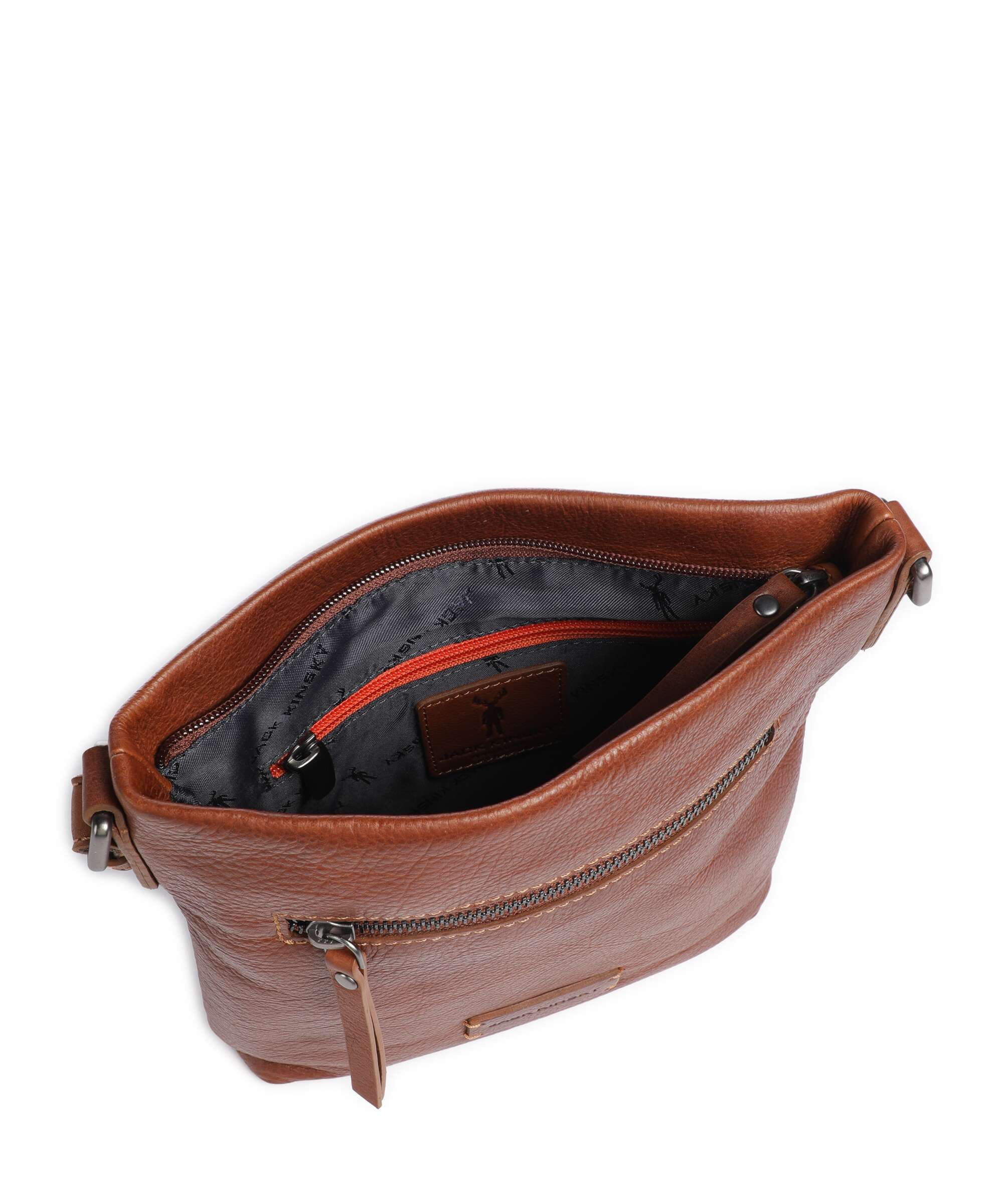 Jack Kinsky Montreal 20N Sac bandoulière cognac - Image 6